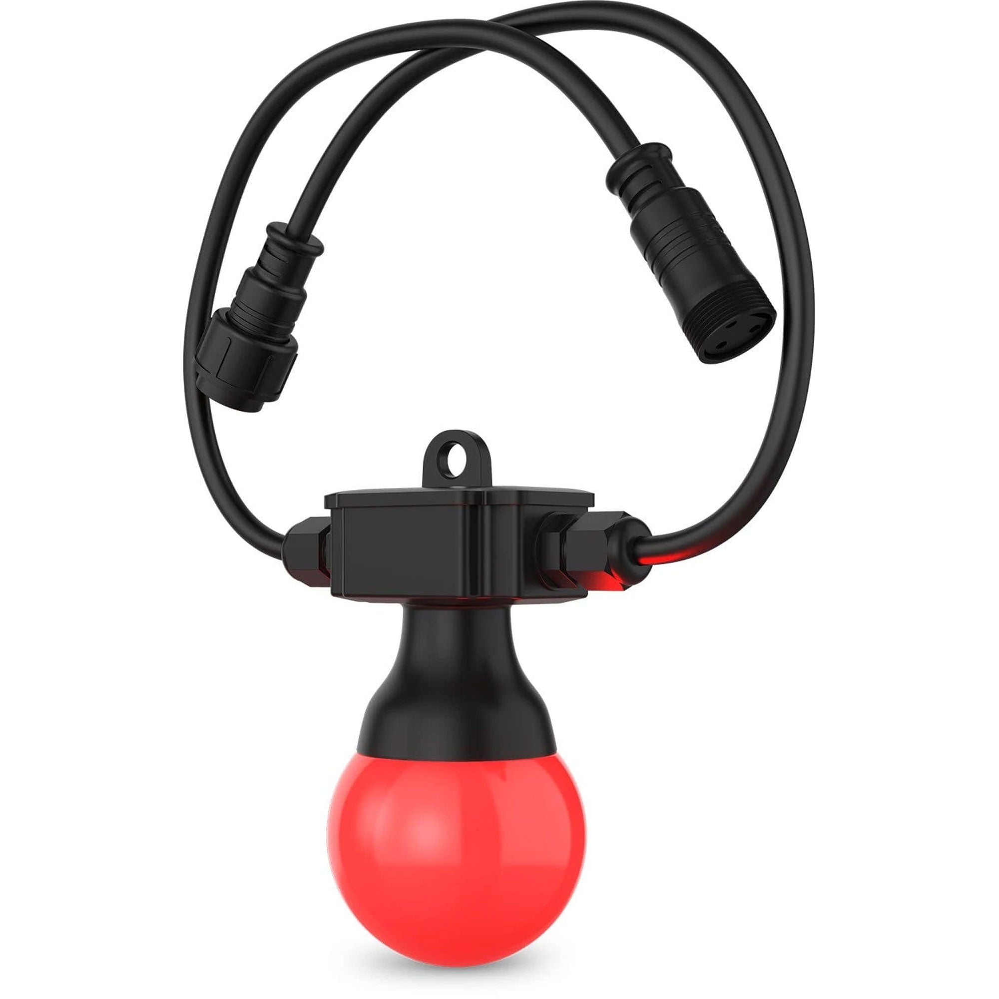 Chauvet DJ Festoon 2 RGB EXT Color-Mixing LED Bulb String Light Extender with 20 Bulbs (49')