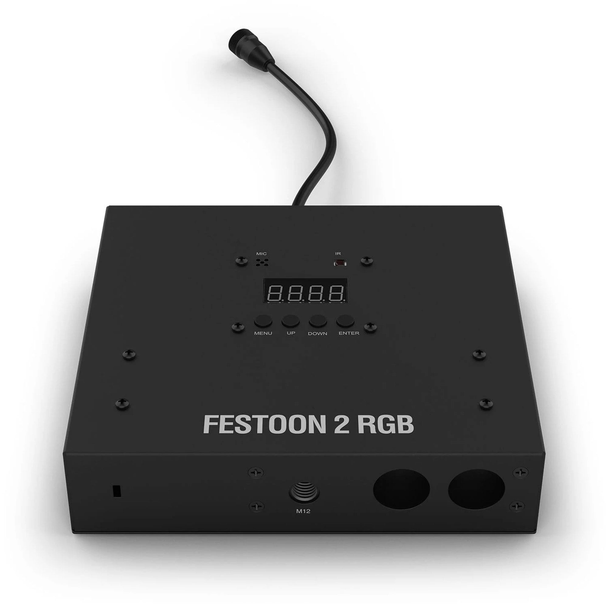 Chauvet DJ Festoon 2 RGB Color-Mixing LED Bulb String Light with 20 Bulbs (49')