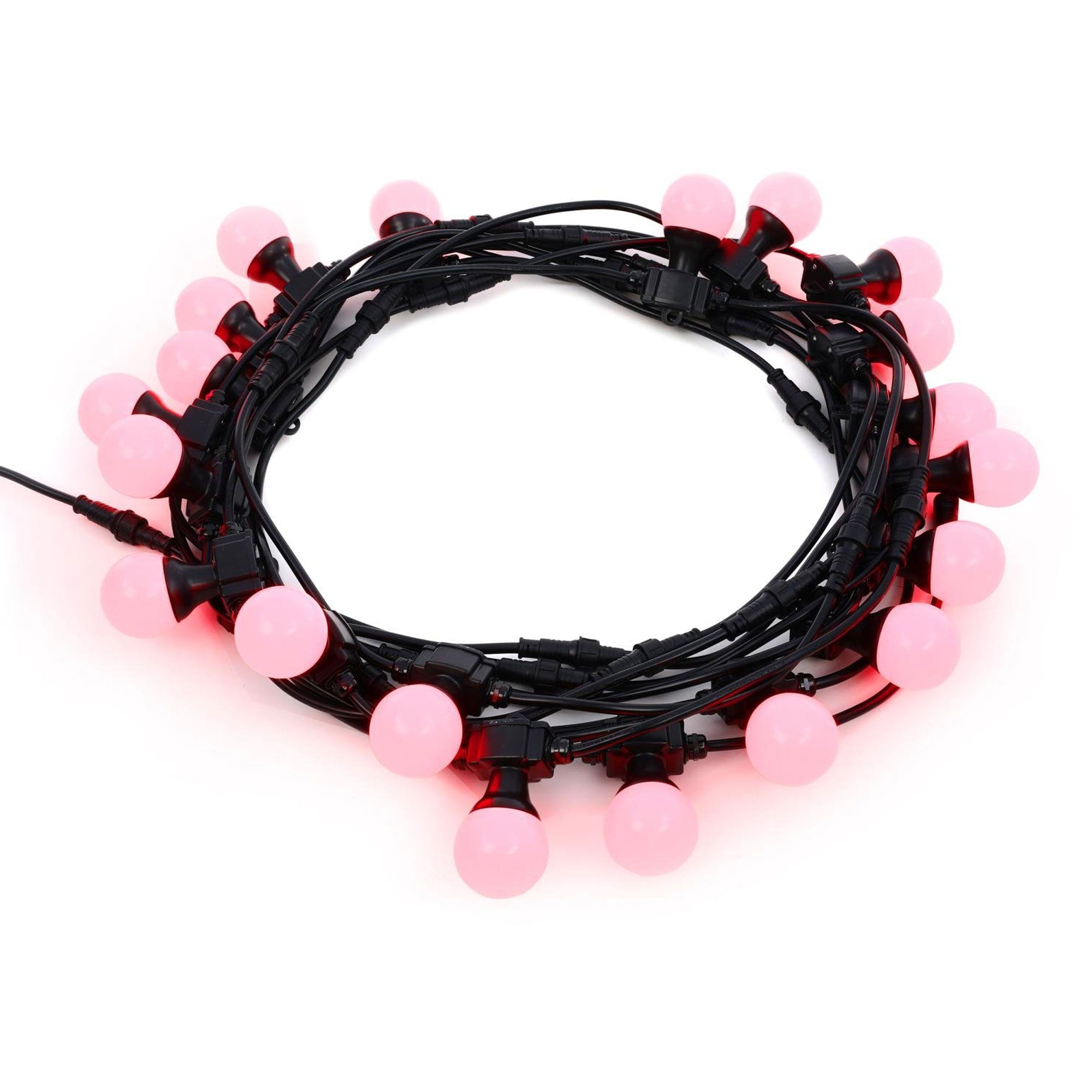 Chauvet DJ Festoon 2 RGB Color-Mixing LED Bulb String Light with 20 Bulbs (49')