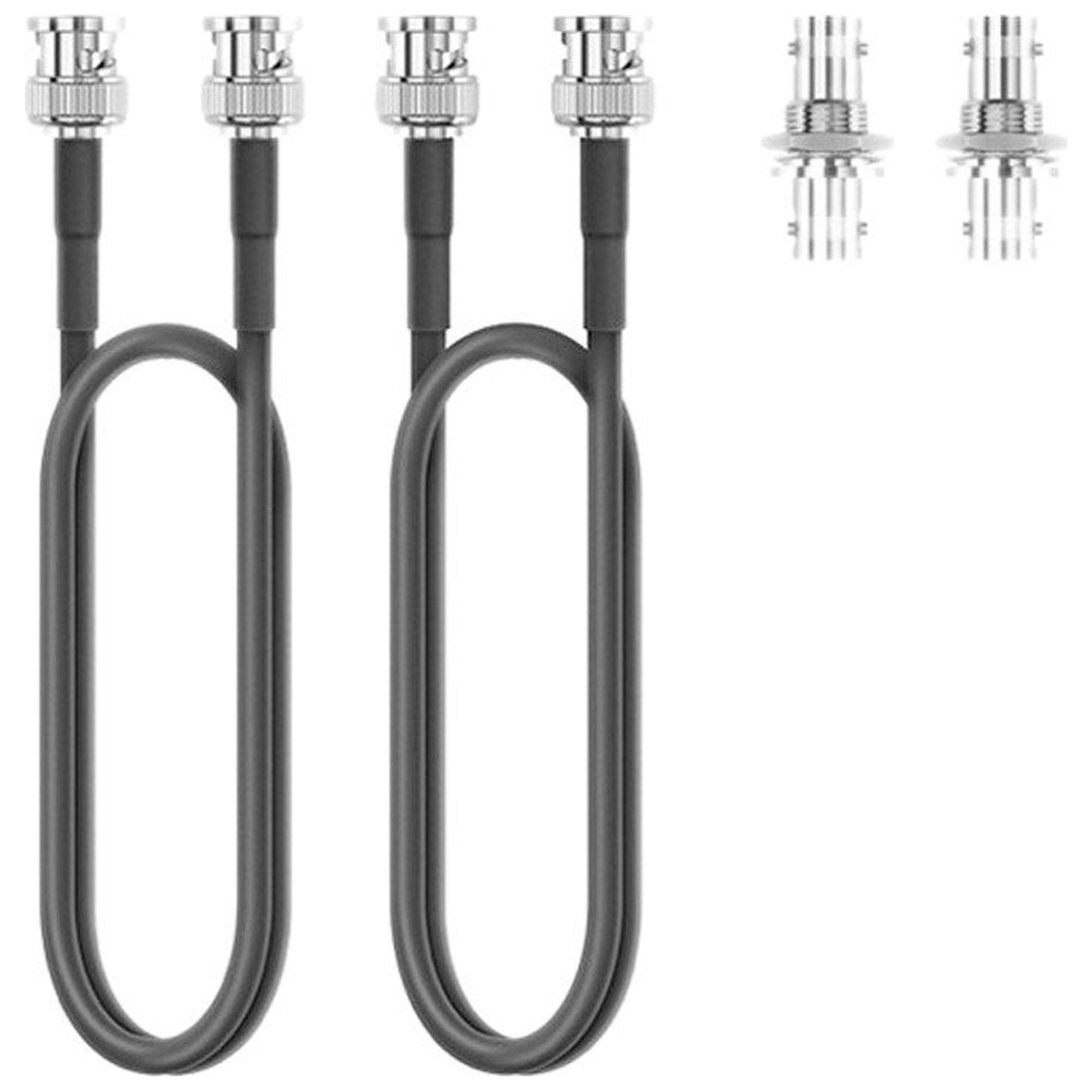 Sennheiser GA 2-XSW 2, Extension Cables and BNC Sockets to Front-Mount One Pair of Antennas