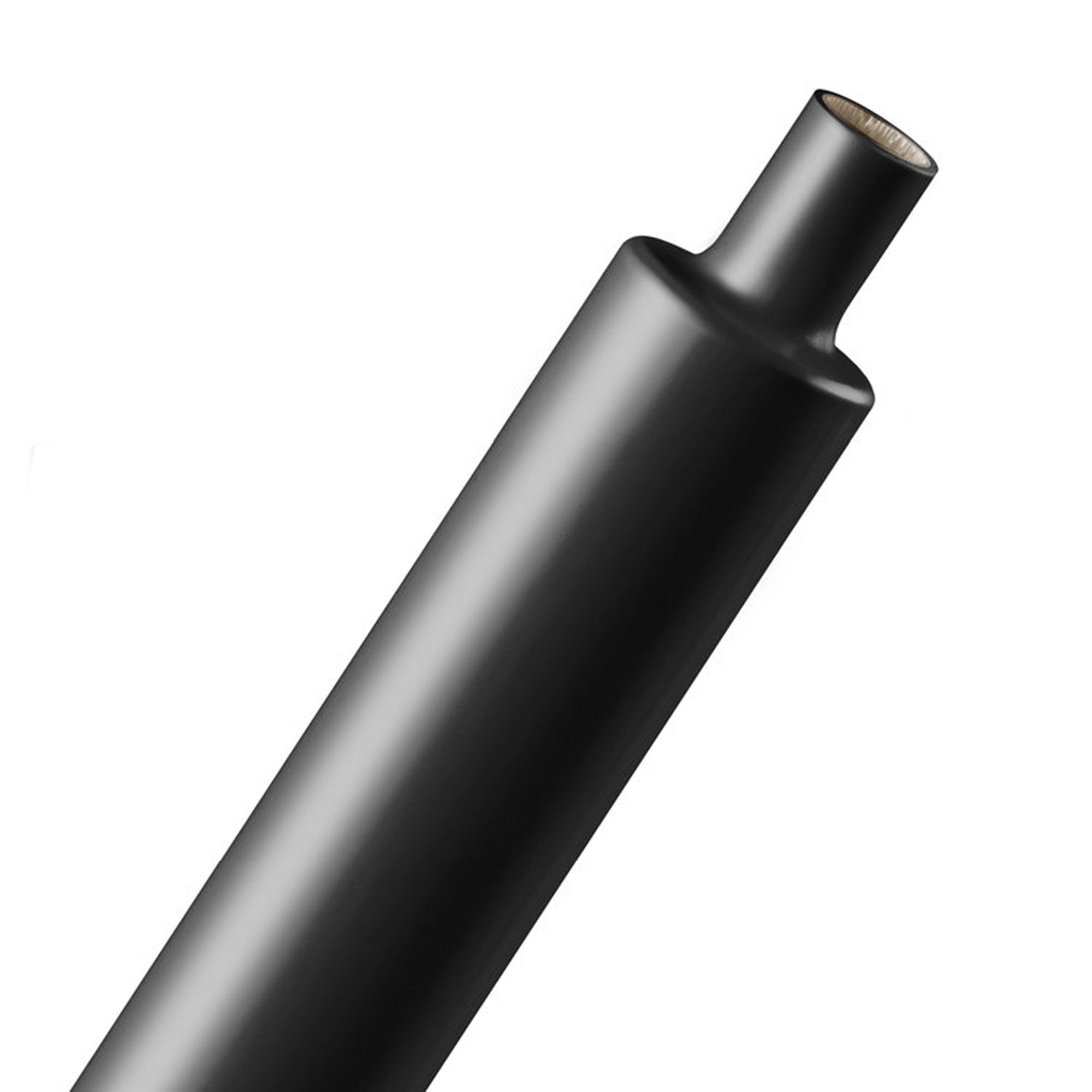 Sumitomo Sumitube O2B2 1" Flexible 2:1 Adhesive Lined Heat Shrink Tubing - Black (100' Spool)