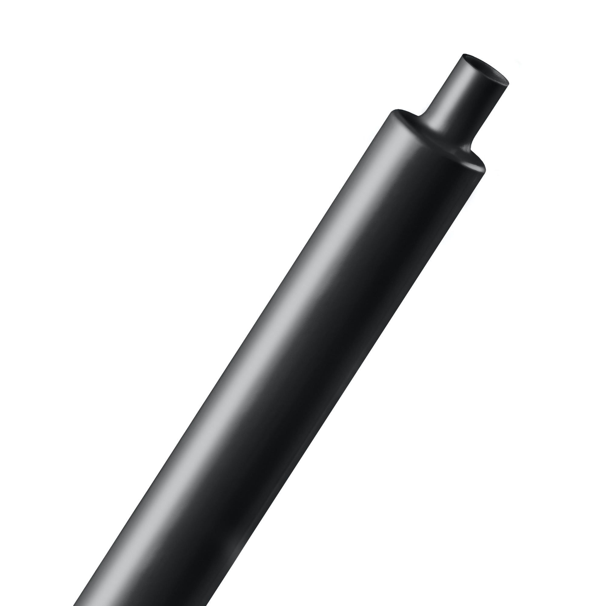 Sumitomo Sumitube B2 1/2" Flexible Polyolefin 2:1 Heat Shrink Tubing - Black (By the Foot)