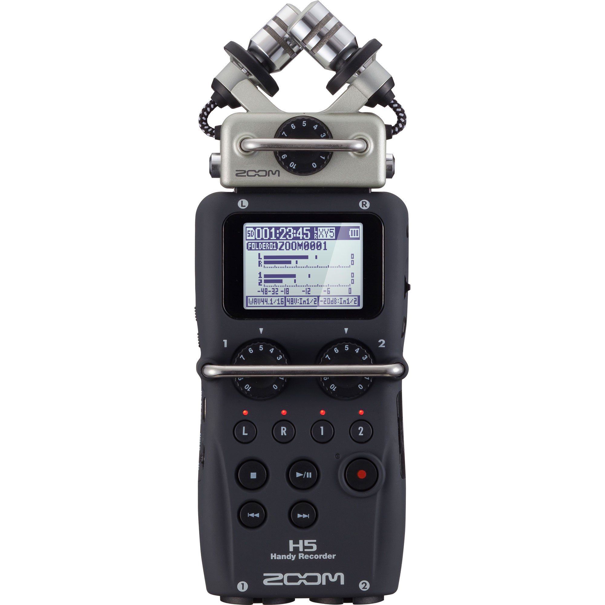 Zoom H5 Handy Recorder with Interchangeable Microphone System