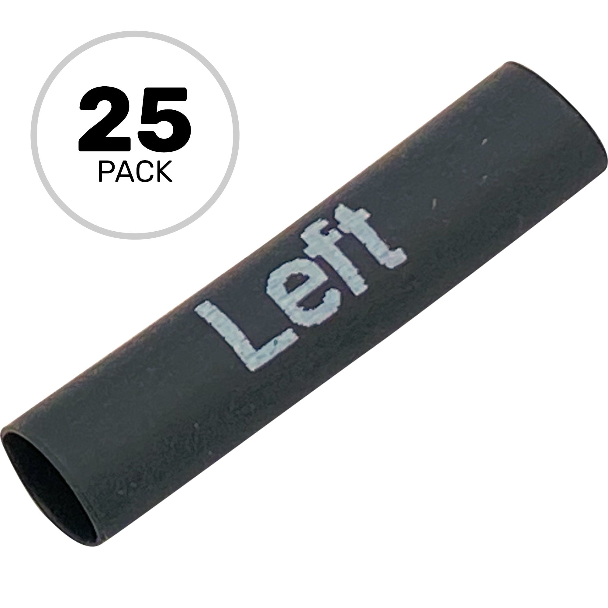 Performance Audio 2:1 3/16" Heat Shrink Stereo Left Channel Wire Marker (25 Pack) Image 1
