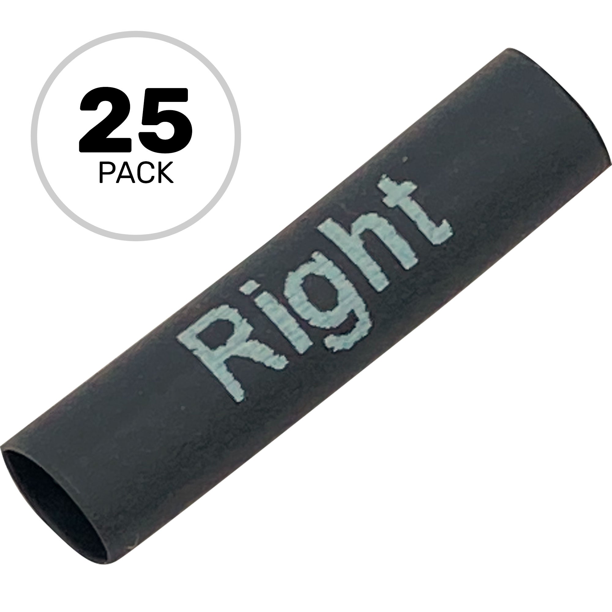 Performance Audio 2:1 3/16" Heat Shrink Stereo Right Channel Wire Marker (25 Pack)