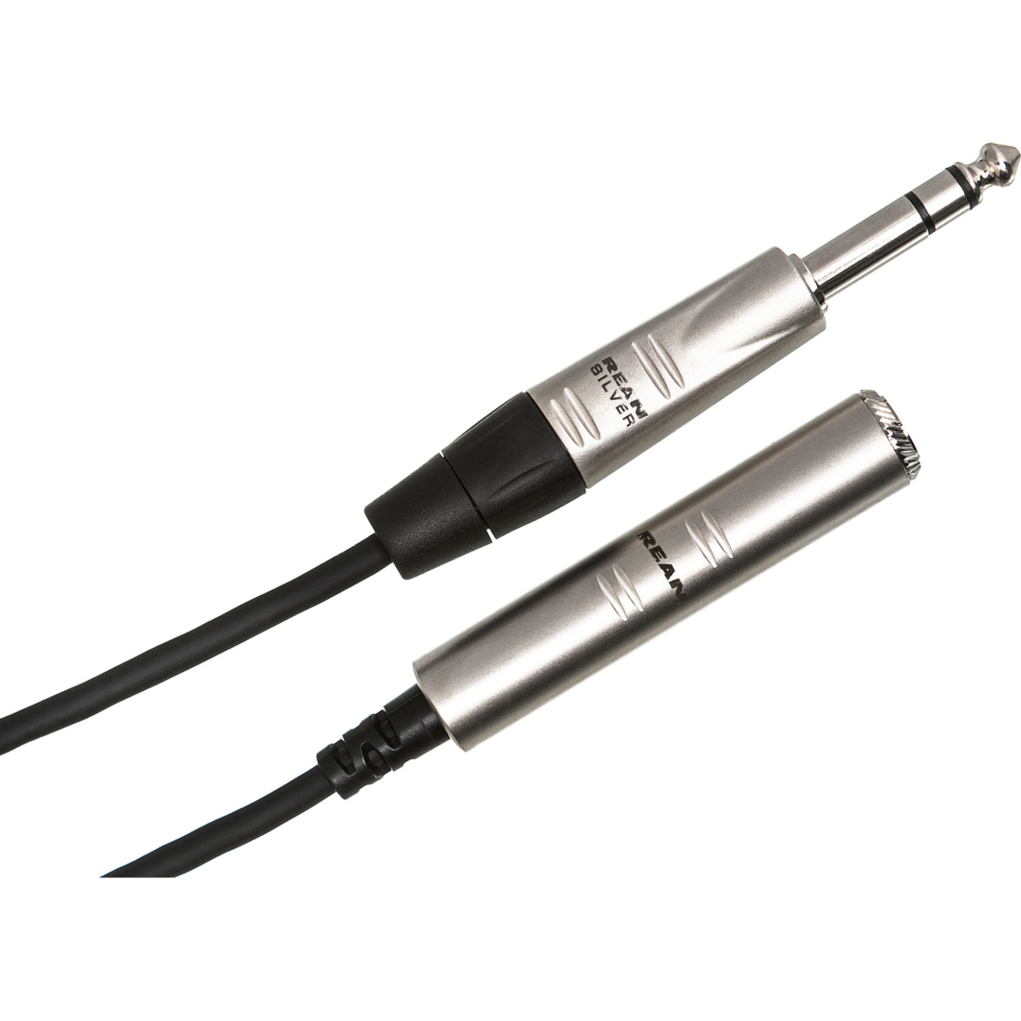 Hosa HXSS-010 REAN 1/4" TRS Male to 1/4" TRS Female Pro Headphone Extension Cable (10')