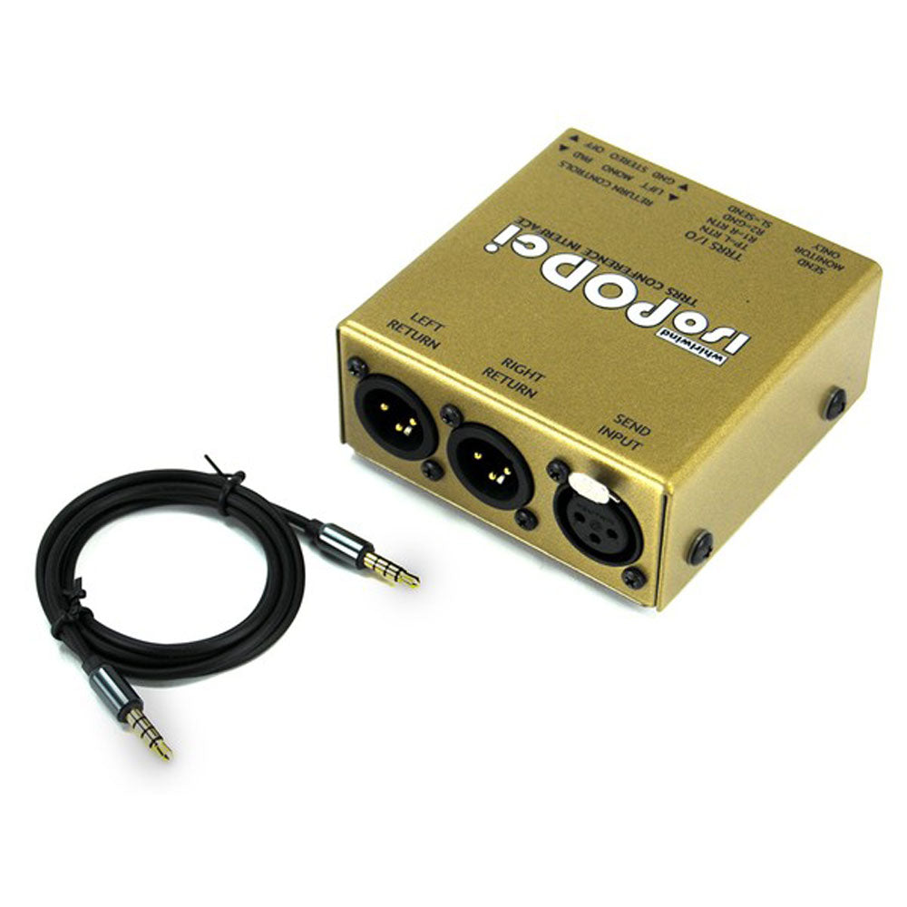 Whirlwind IsopodCI TRRS Conference Interface