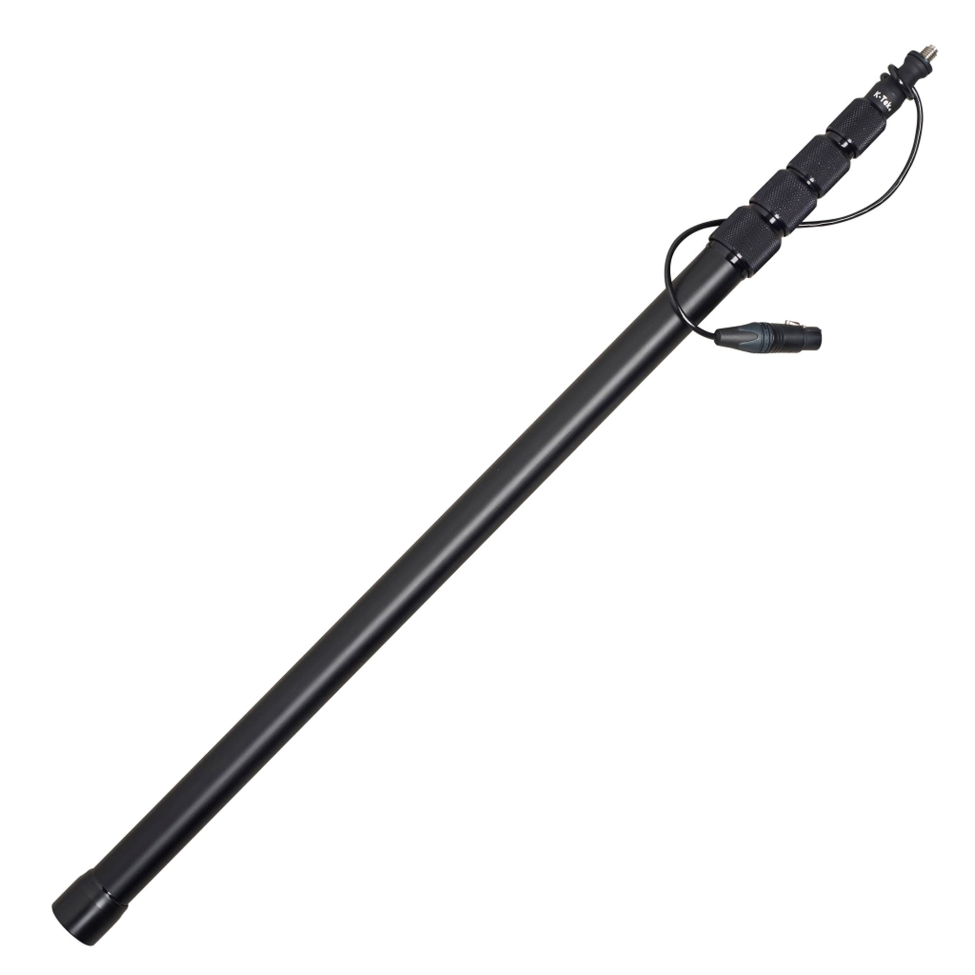 K-Tek KE110CC Avalon Aluminum Boompole with Internal Coiled Cable (Straight Exit)