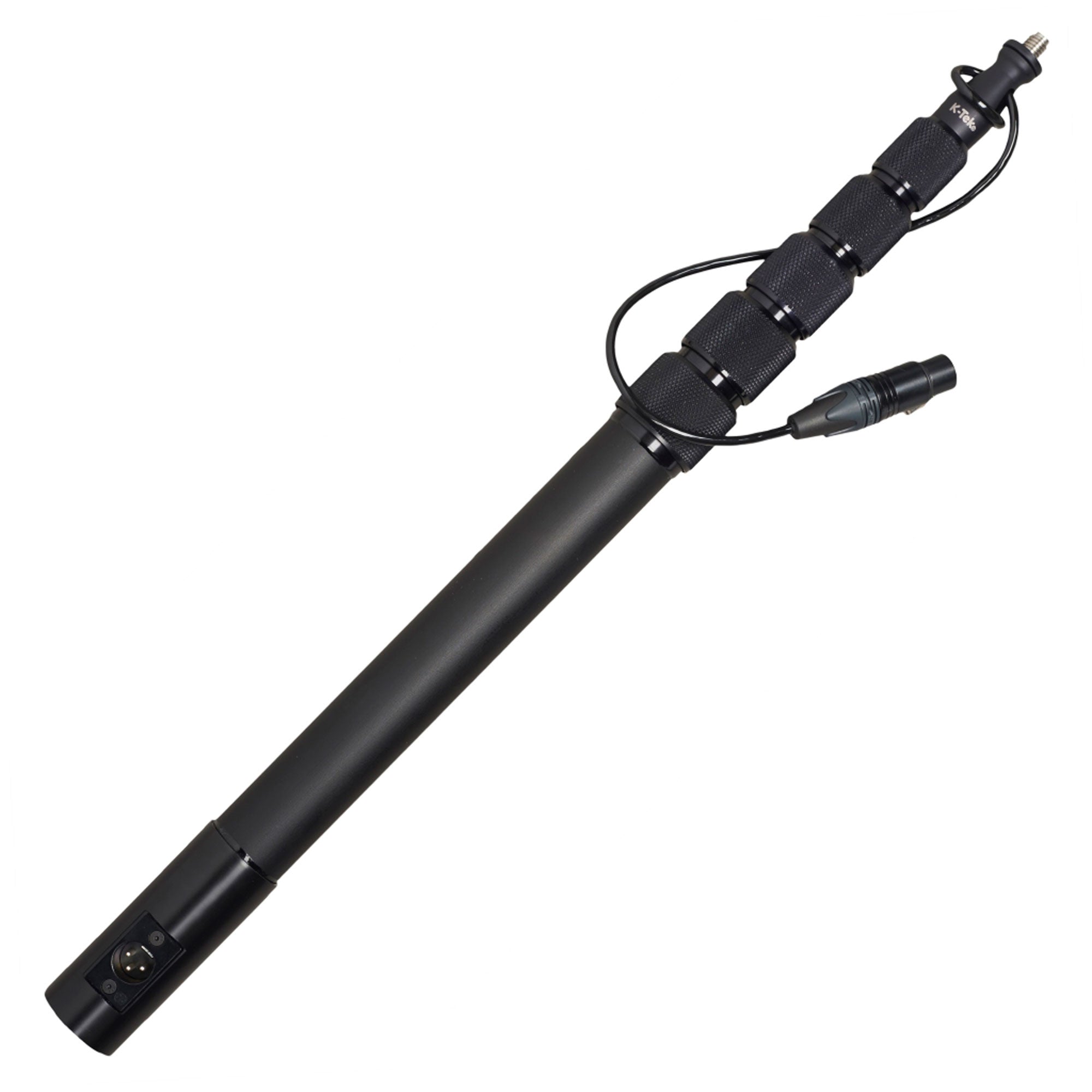 K-Tek KE79CCR Avalon Aluminum Traveler Boompole with Internal Coiled Cable (Right Angle Exit)
