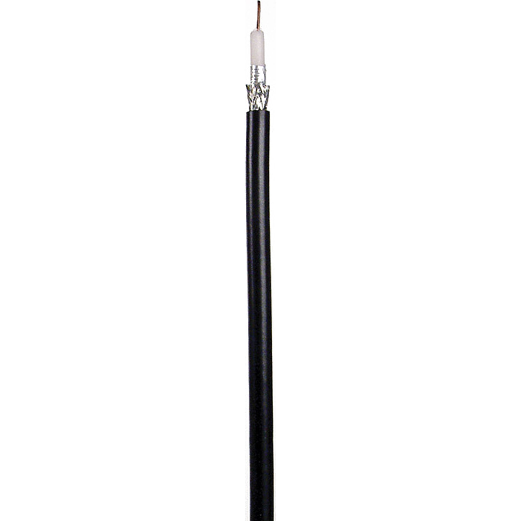 Canare L-4CFB 75 Ohm 3G-SDI / HD-SDI Digital Video Coaxial Cable RG-59 Type (Black, 656'/200m)