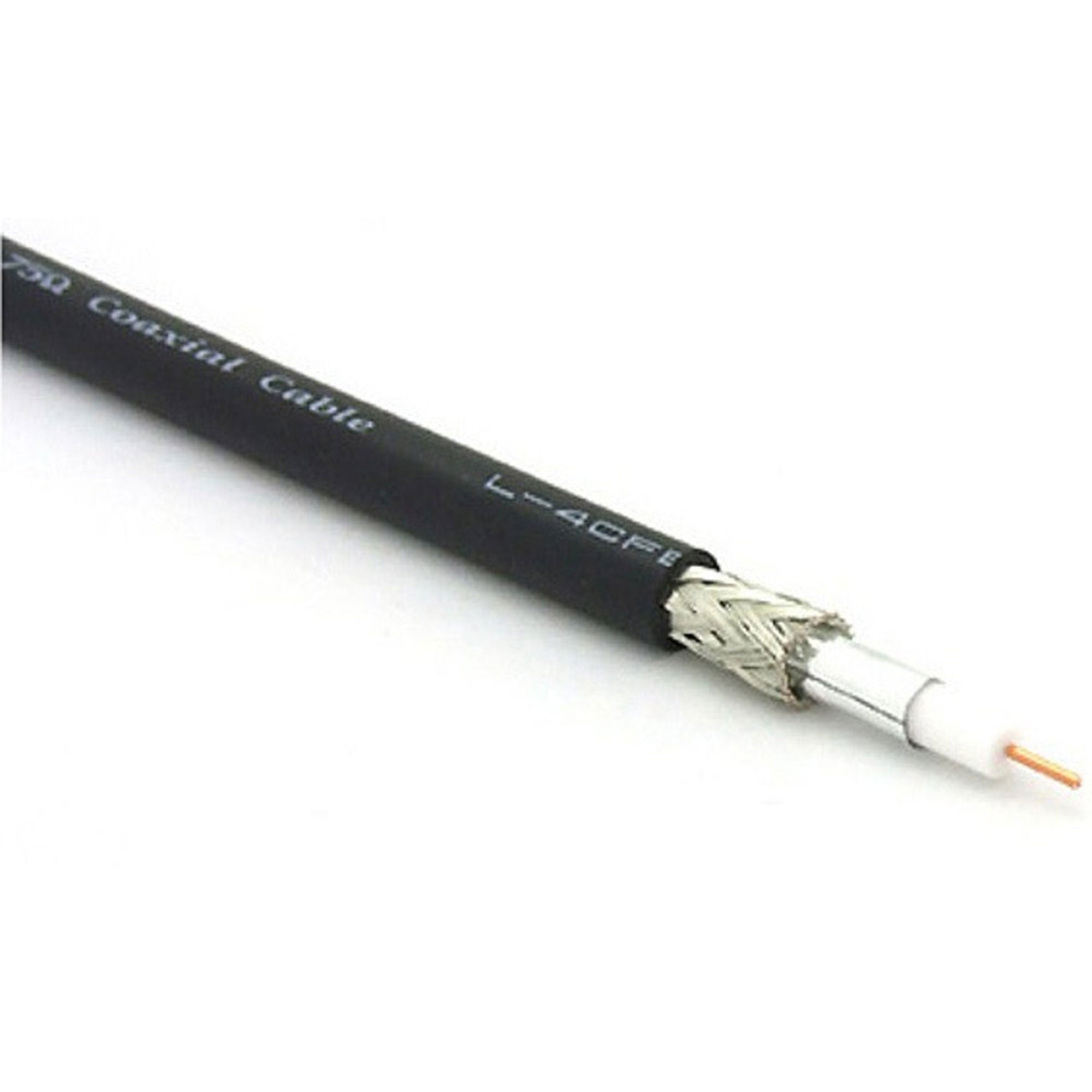 Canare L-4CFB 75 Ohm 3G-SDI / HD-SDI Digital Video Coaxial Cable RG-59 Type (Black, 656'/200m)