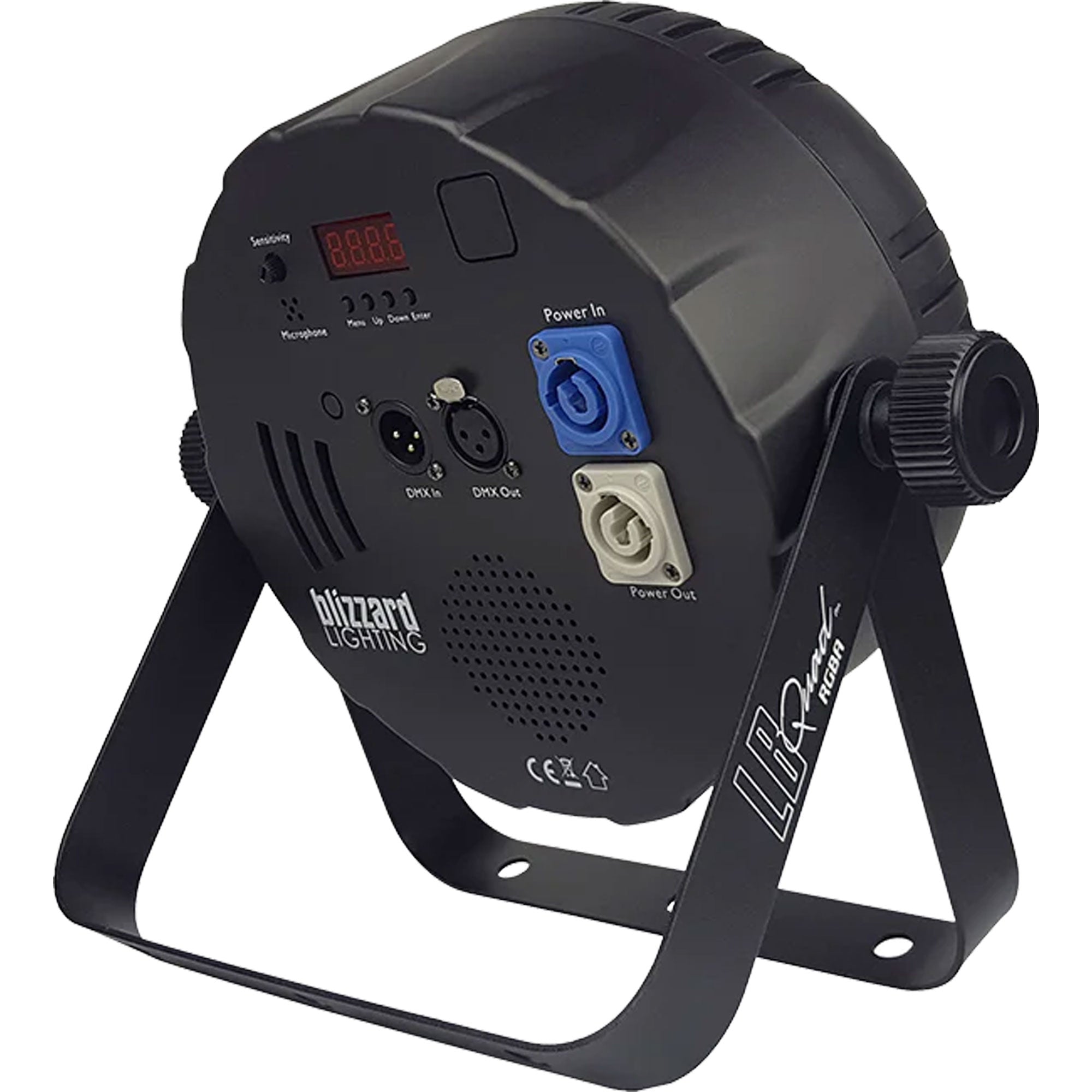 Blizzard LB Par Quad RGBA LED Light Fixture