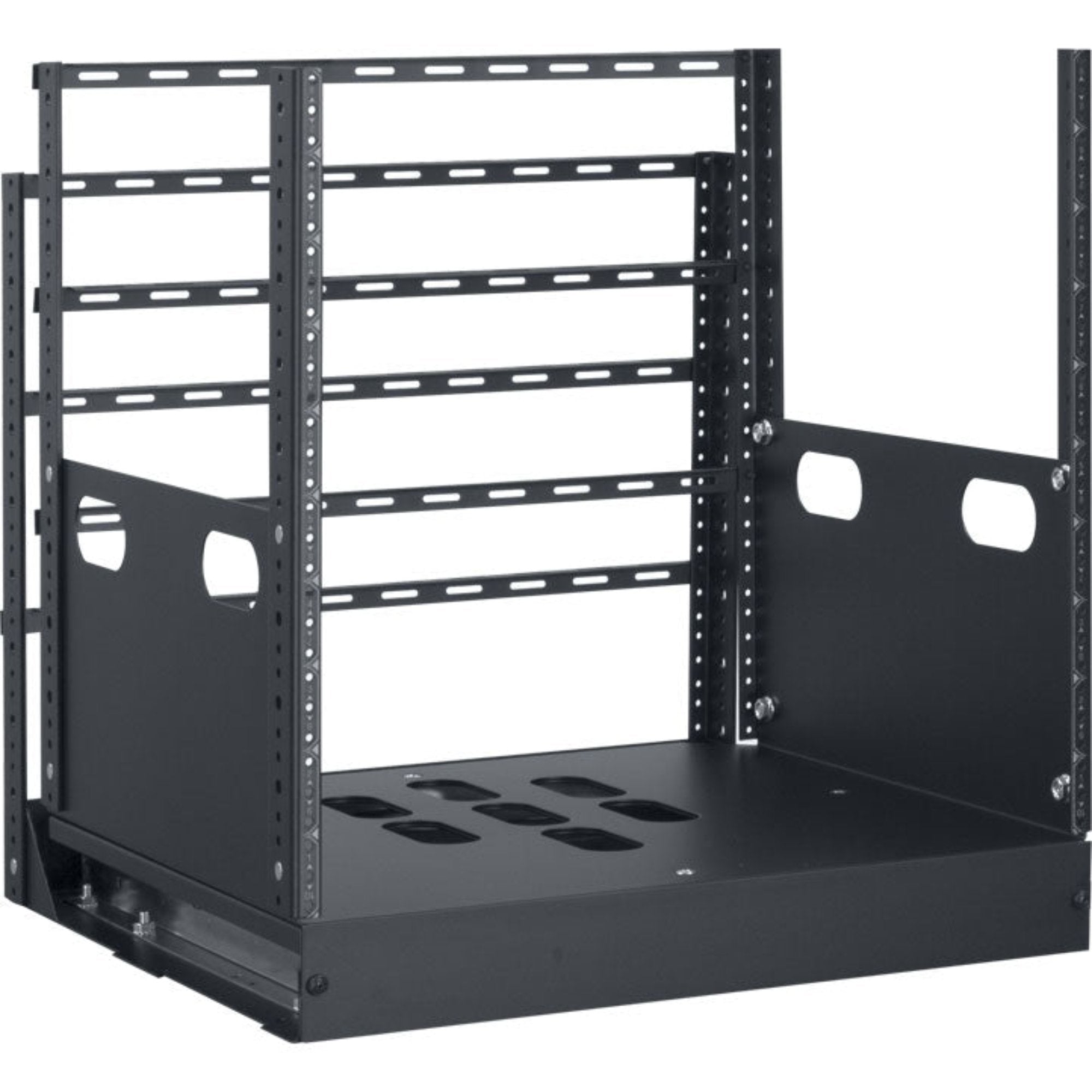 Lowell LPTR4-1023 Pull & Turn Rack with 4-Slides (10U, 23")
