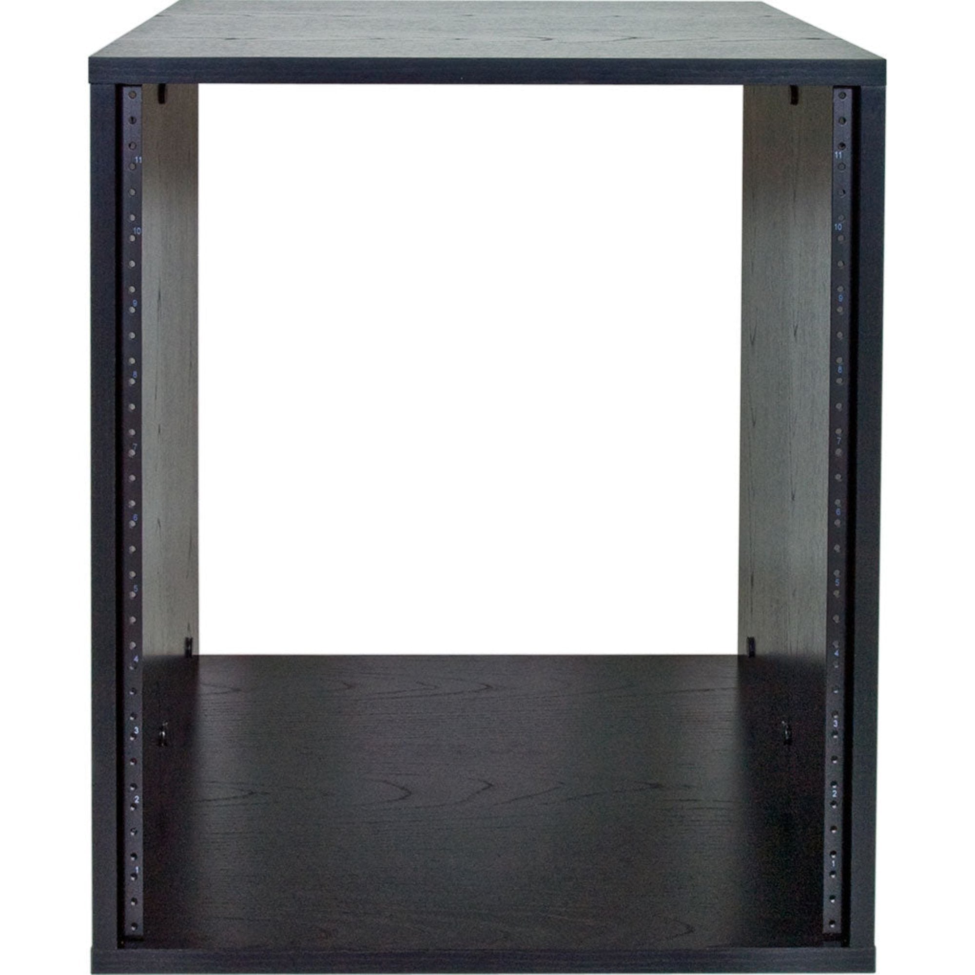 Lowell LLR-1018-B Laminated AV Rack (10U)
