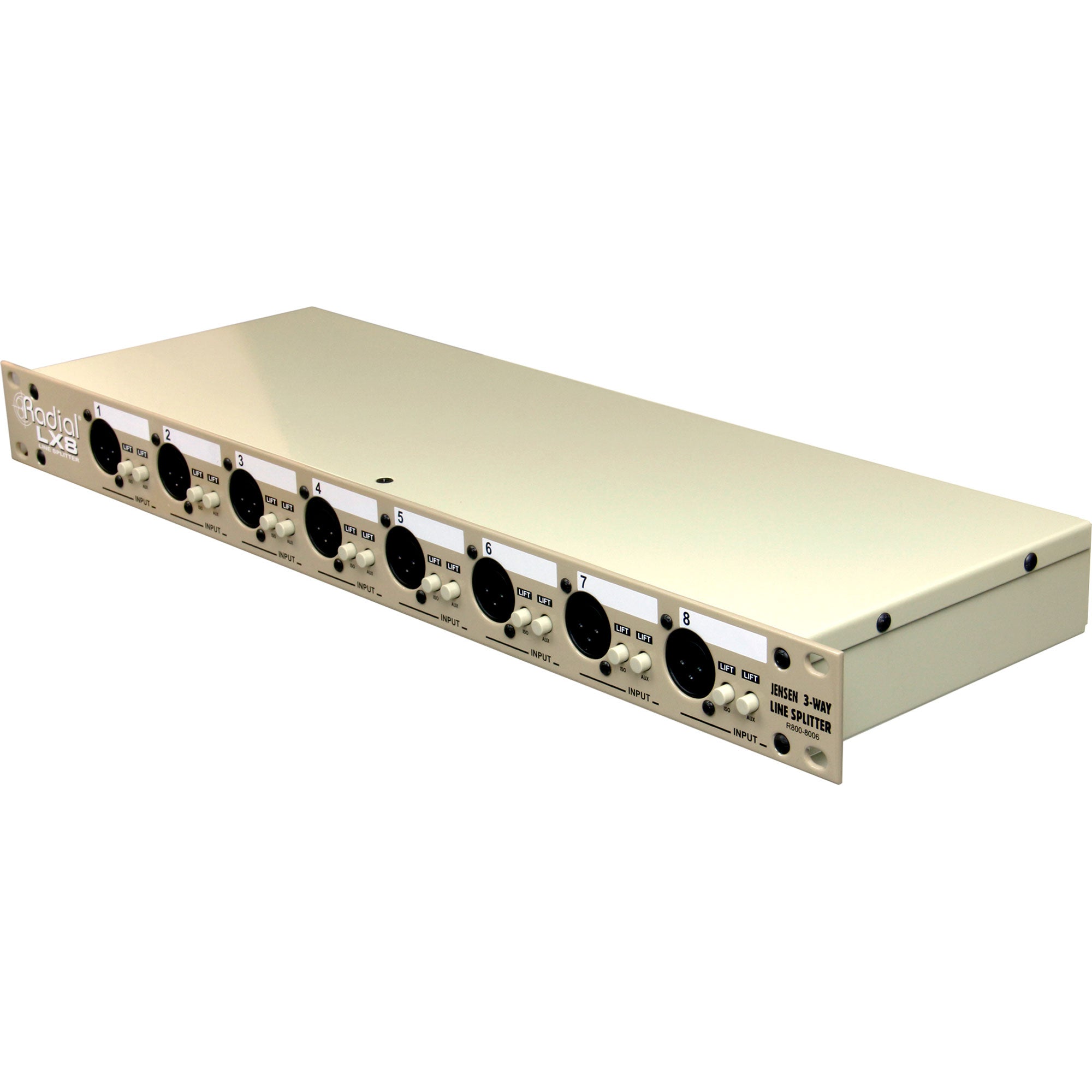 Radial Engineering LX8 Line Level Signal Splitter & Isolator