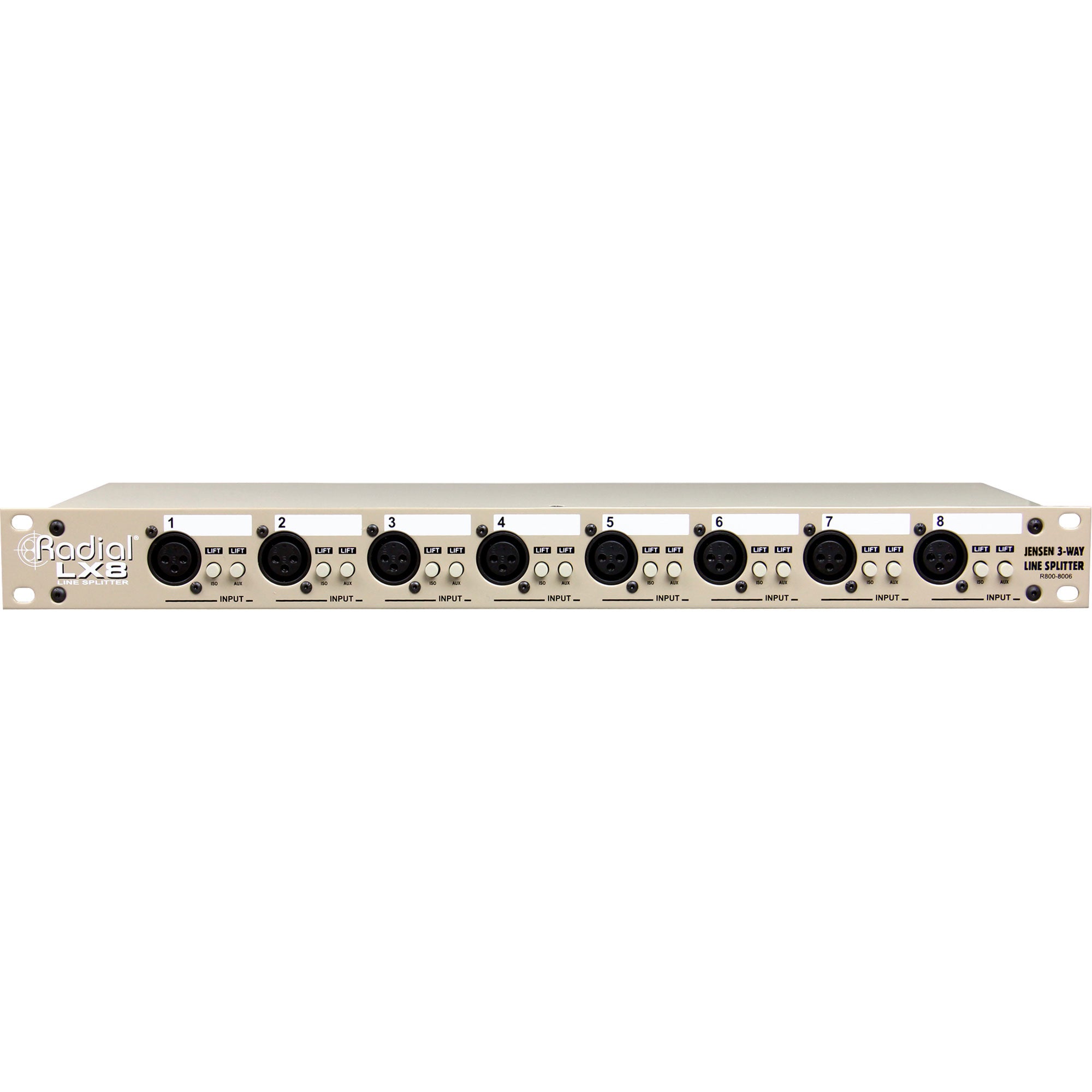Radial Engineering LX8 Line Level Signal Splitter & Isolator