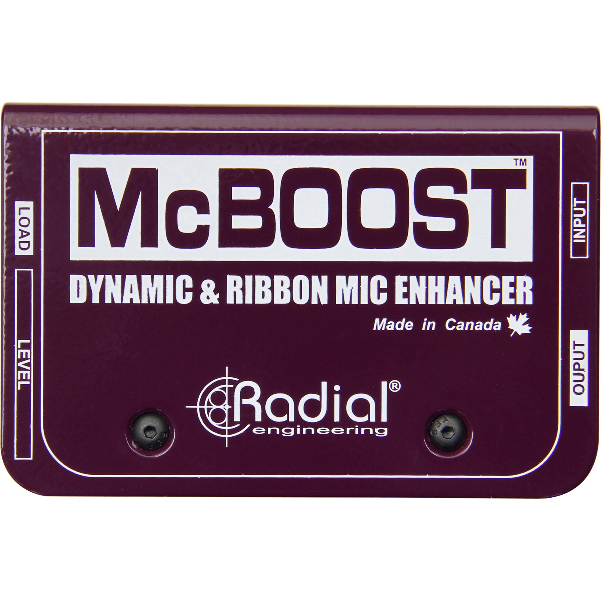 Radial Engineering McBoost Microphone Signal Intensifier
