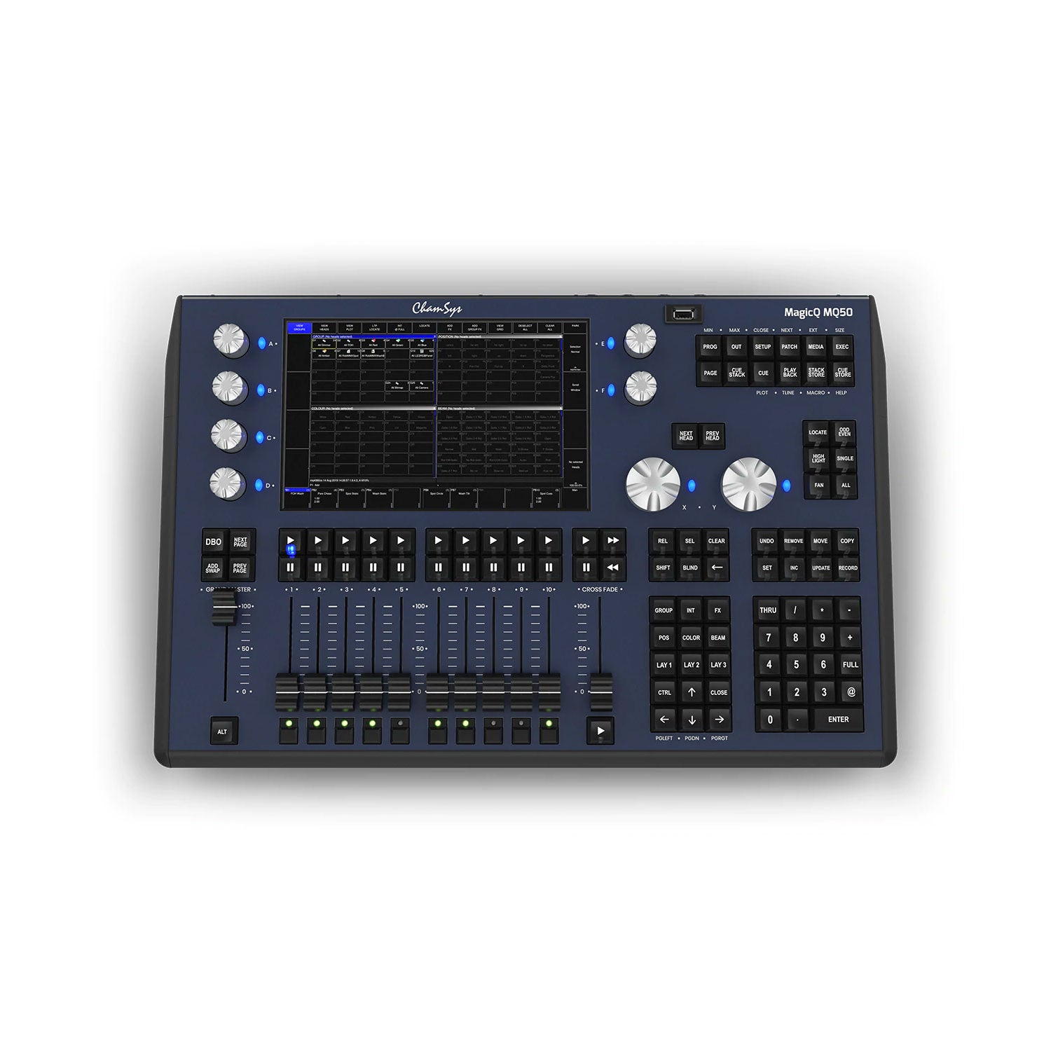 ChamSys MagicQ MQ50 Compact 6-Universe Lighting Console
