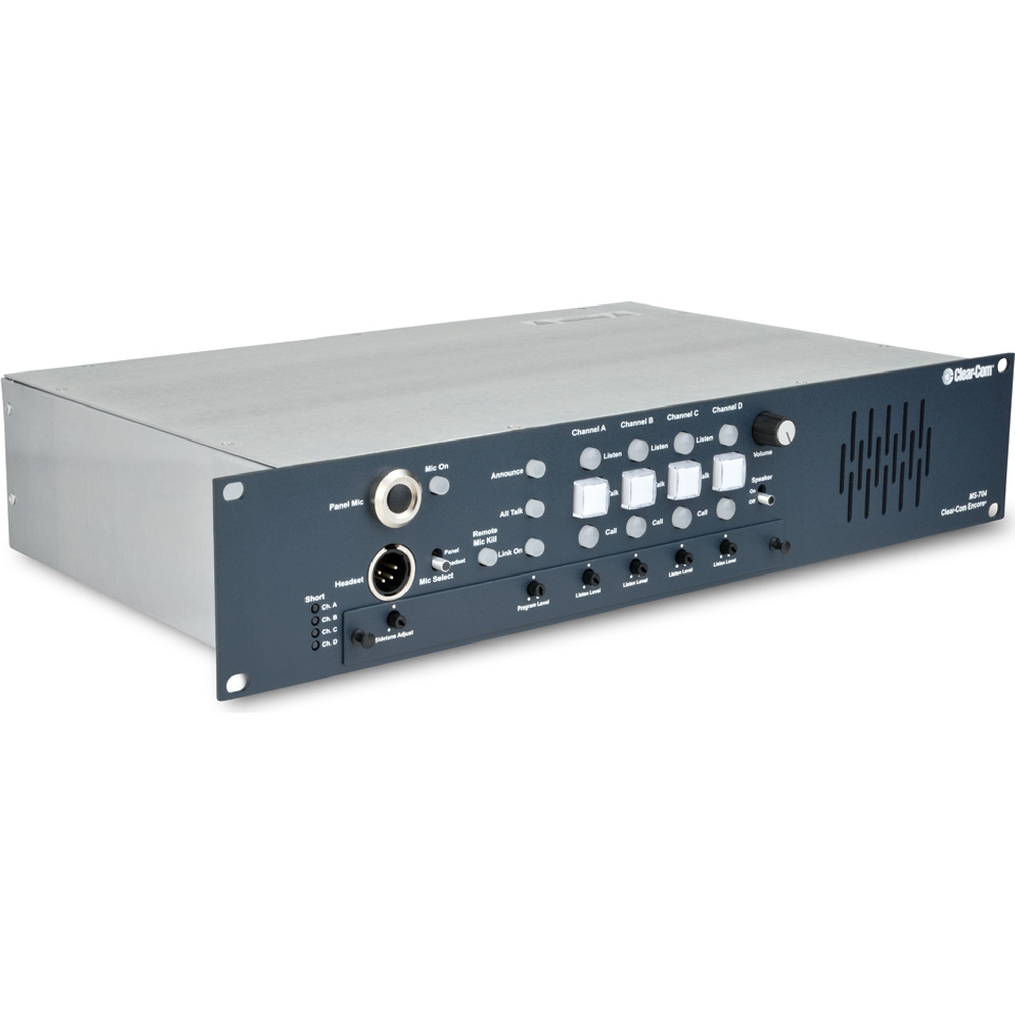 Clear-Com MS-704 4-Channel Headset/Speaker Main Station