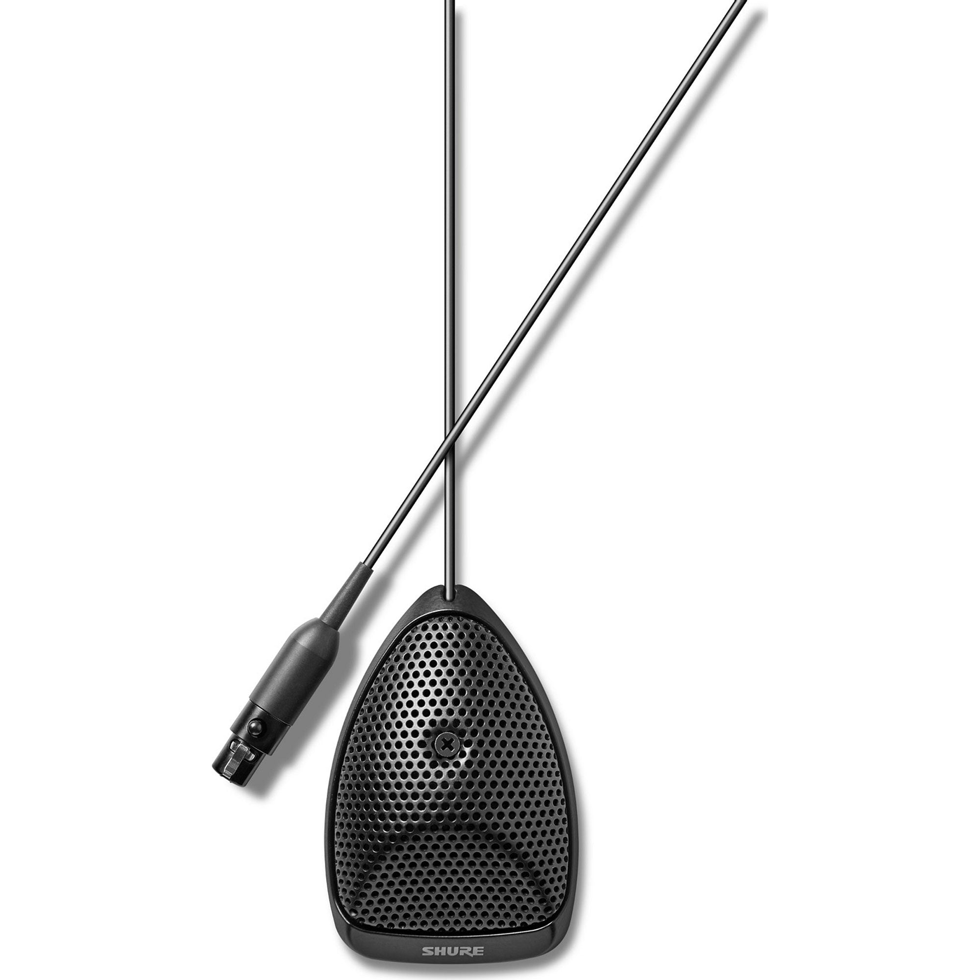 Shure MX391/S Microflex Supercardioid Boundary Microphone (Black)