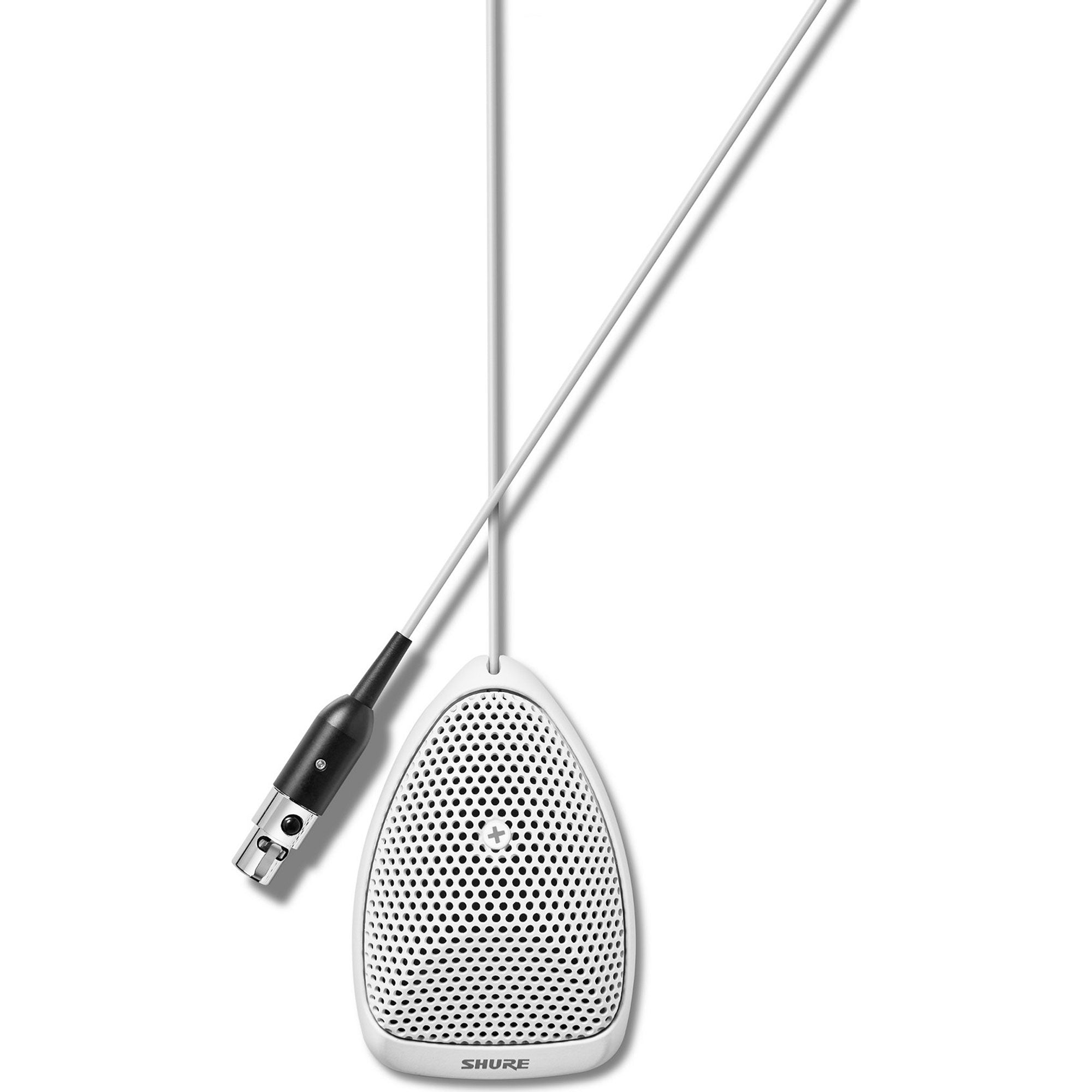 Shure MX391W-A/O Microflex Omnidirectional Boundary Microphone (White)
