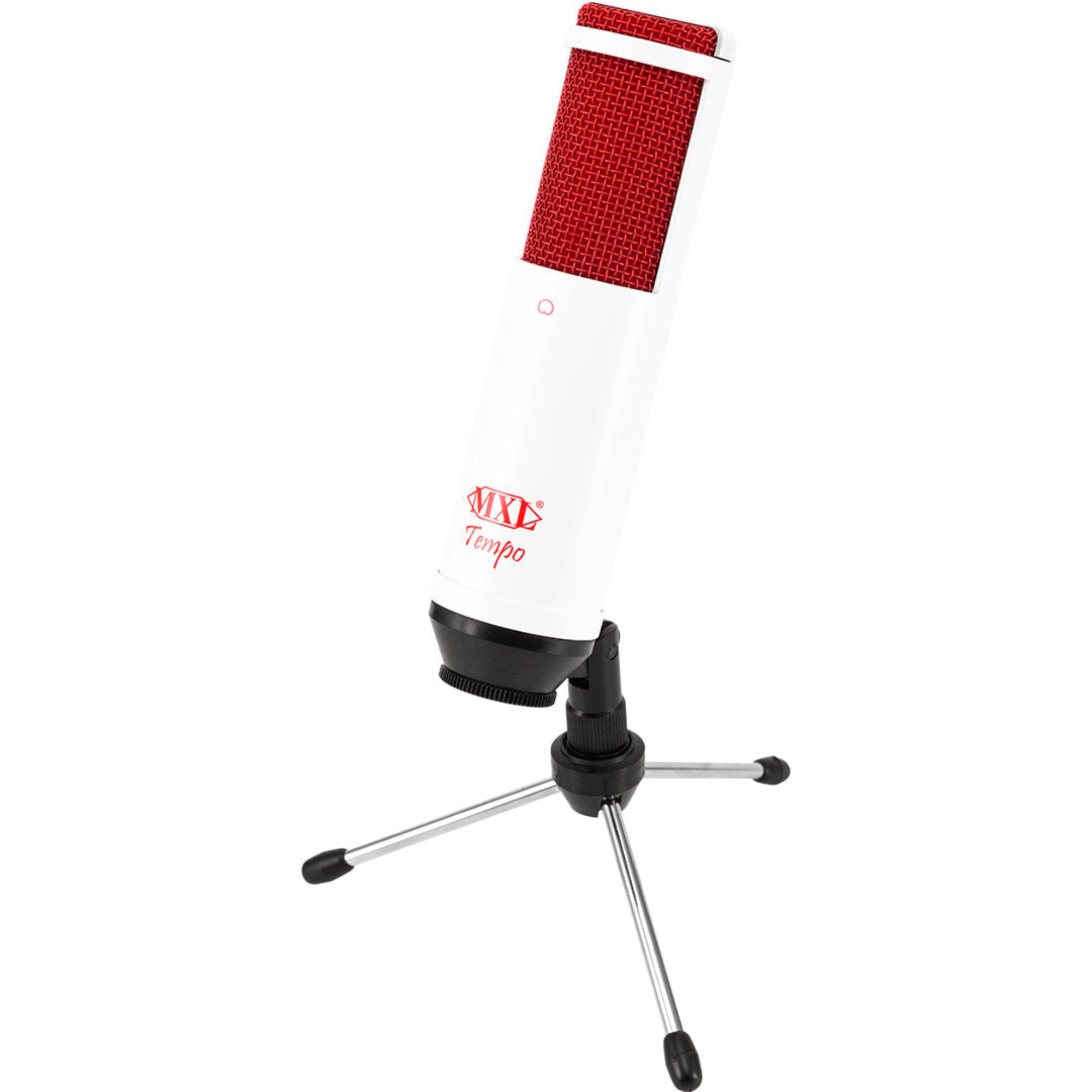 MXL Tempo USB Condenser Microphone (White/Red)