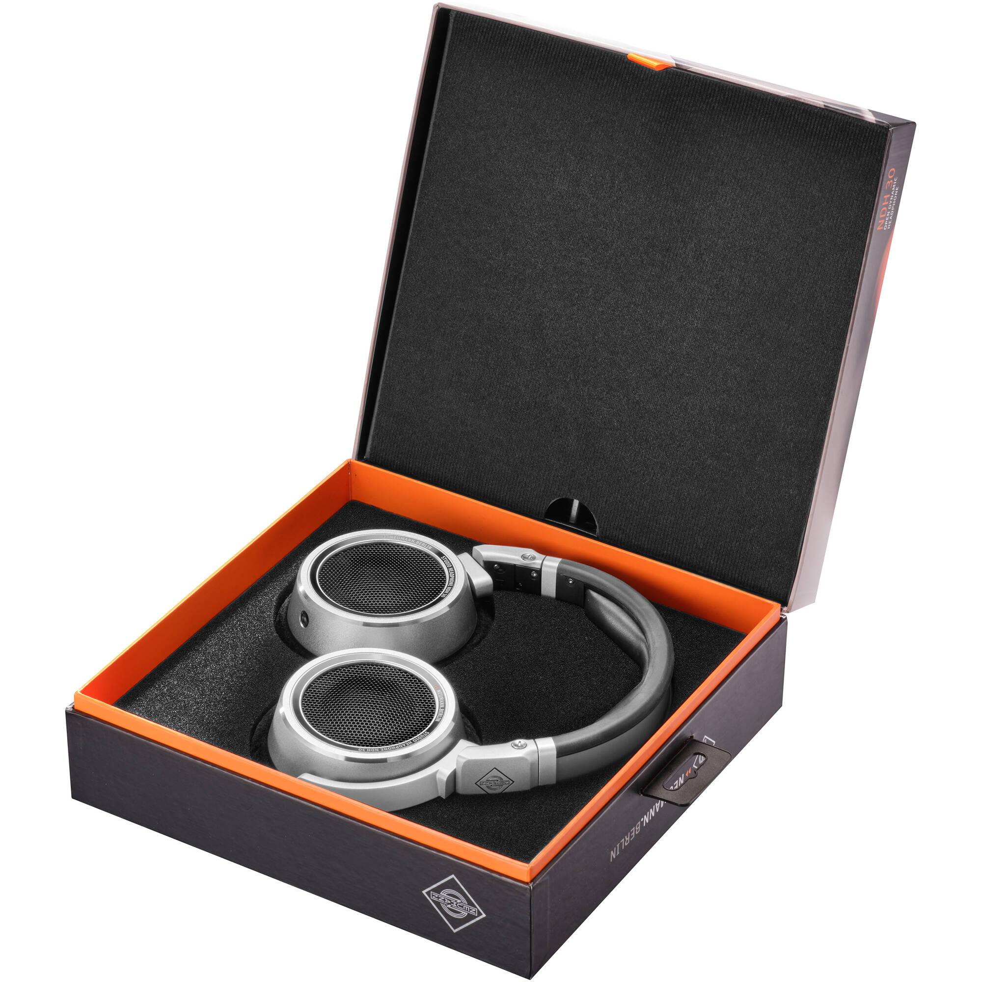 Neumann NDH 30 Open-Back Studio Headphones (Silver)