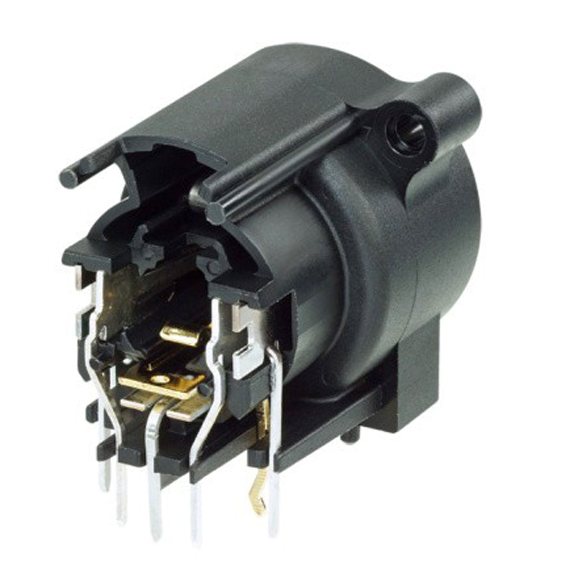 Neutrik NCJ6FA-H-0 Combo XLR & 1/4" Stereo Jack, Latchless (Horizontal PCB, Box of 100)