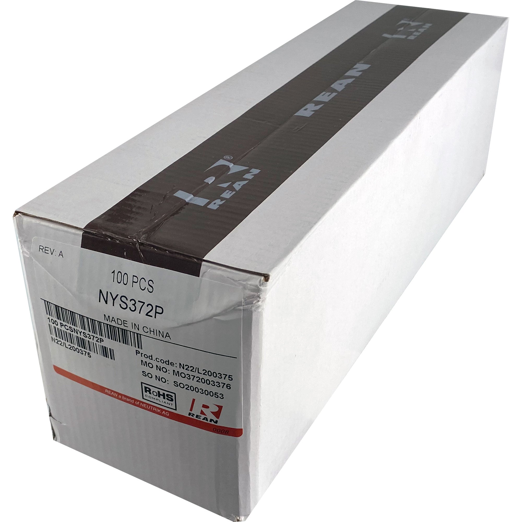 Neutrik Rean NYS372P Female RCA Phono Jack (Nickel/Silver, Box of 100)