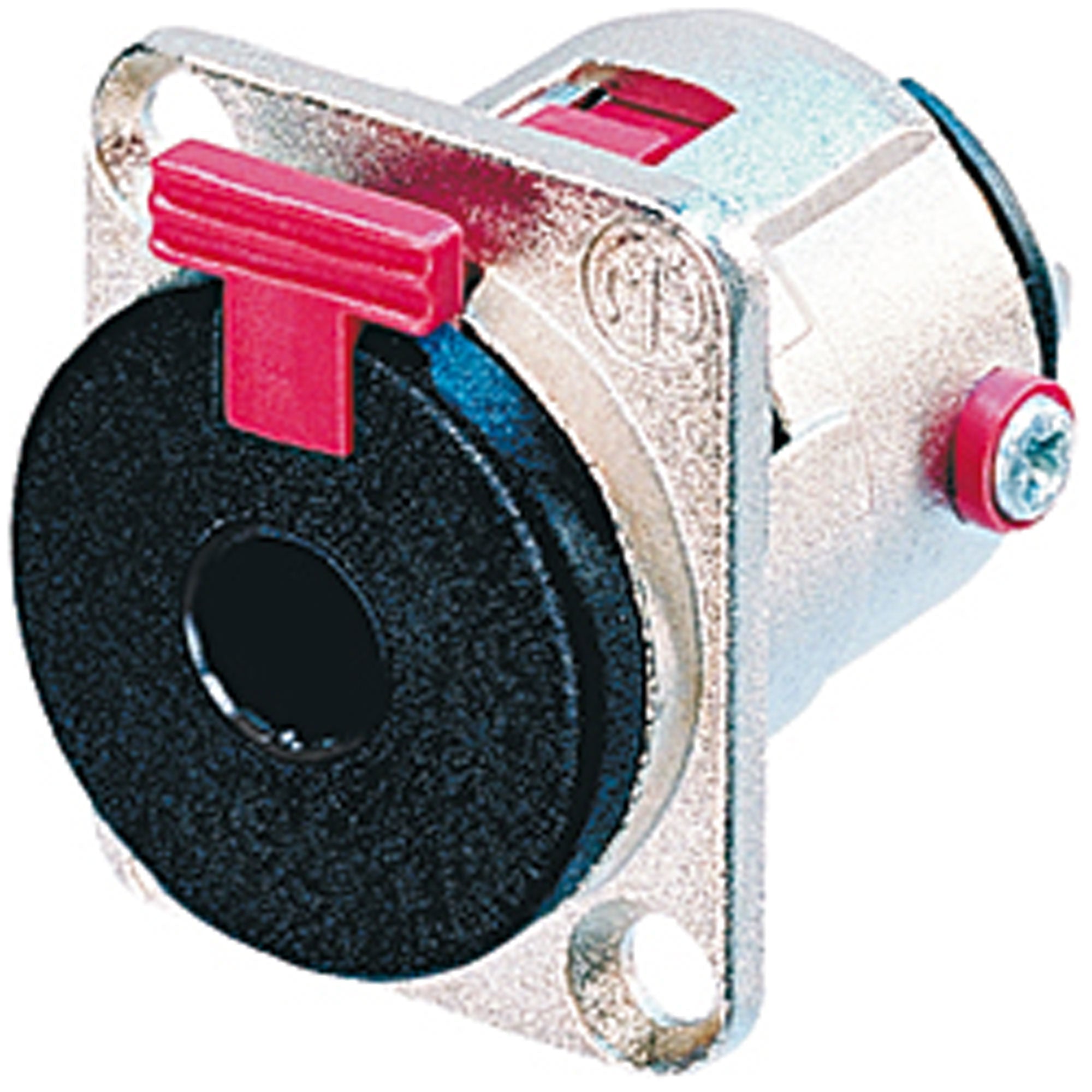 Neutrik NJ3FP6C Locking Female 1/4" TRS Stereo Chassis Panel Jack (Nickel/Silver, Box of 100)