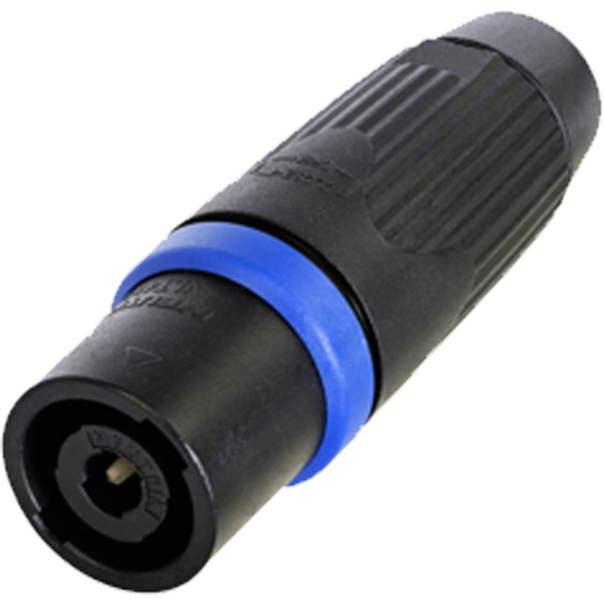 Neutrik NLT4MXX-BAG 4-Pole Male Metal speakON Cable Connector (Black/Silver)