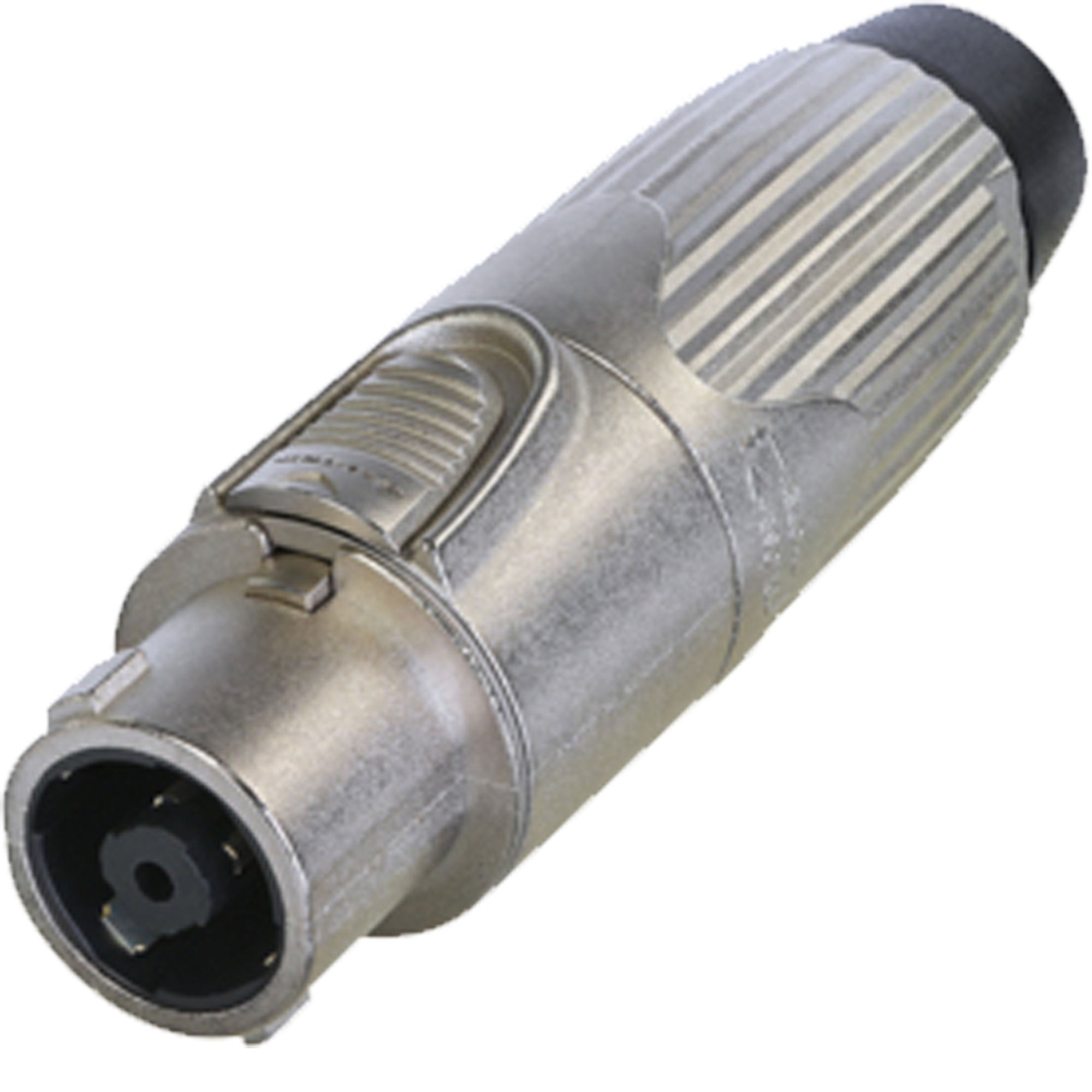 Neutrik NLT8FXX 8-Pole Female Metal speakON Cable Connector (Nickel/Silver, Box of 20)