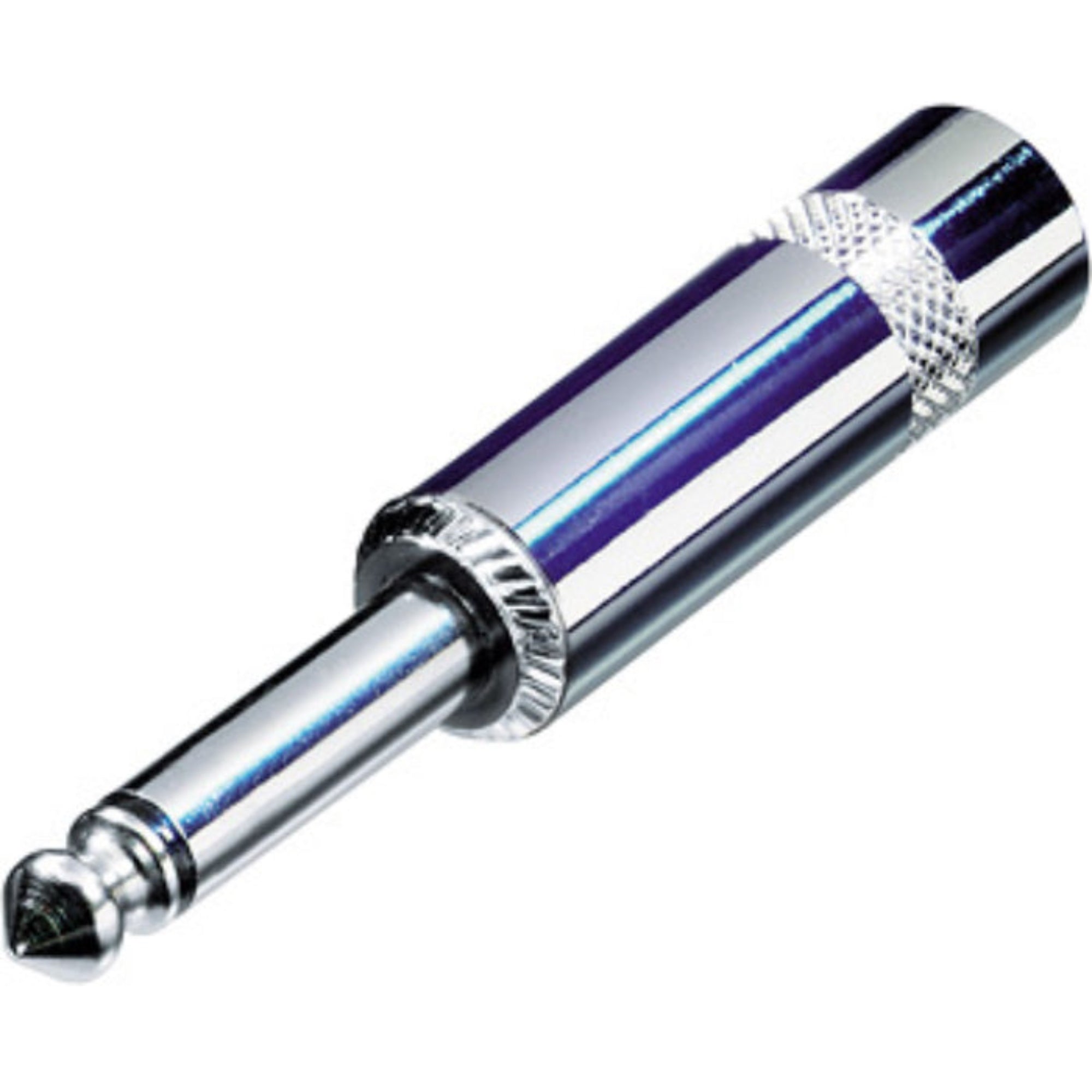 Neutrik Rean NYS224L 1/4" Mono Phone Long Barrel Plug for Large Cables (Nickel/Silver, Box of 100)