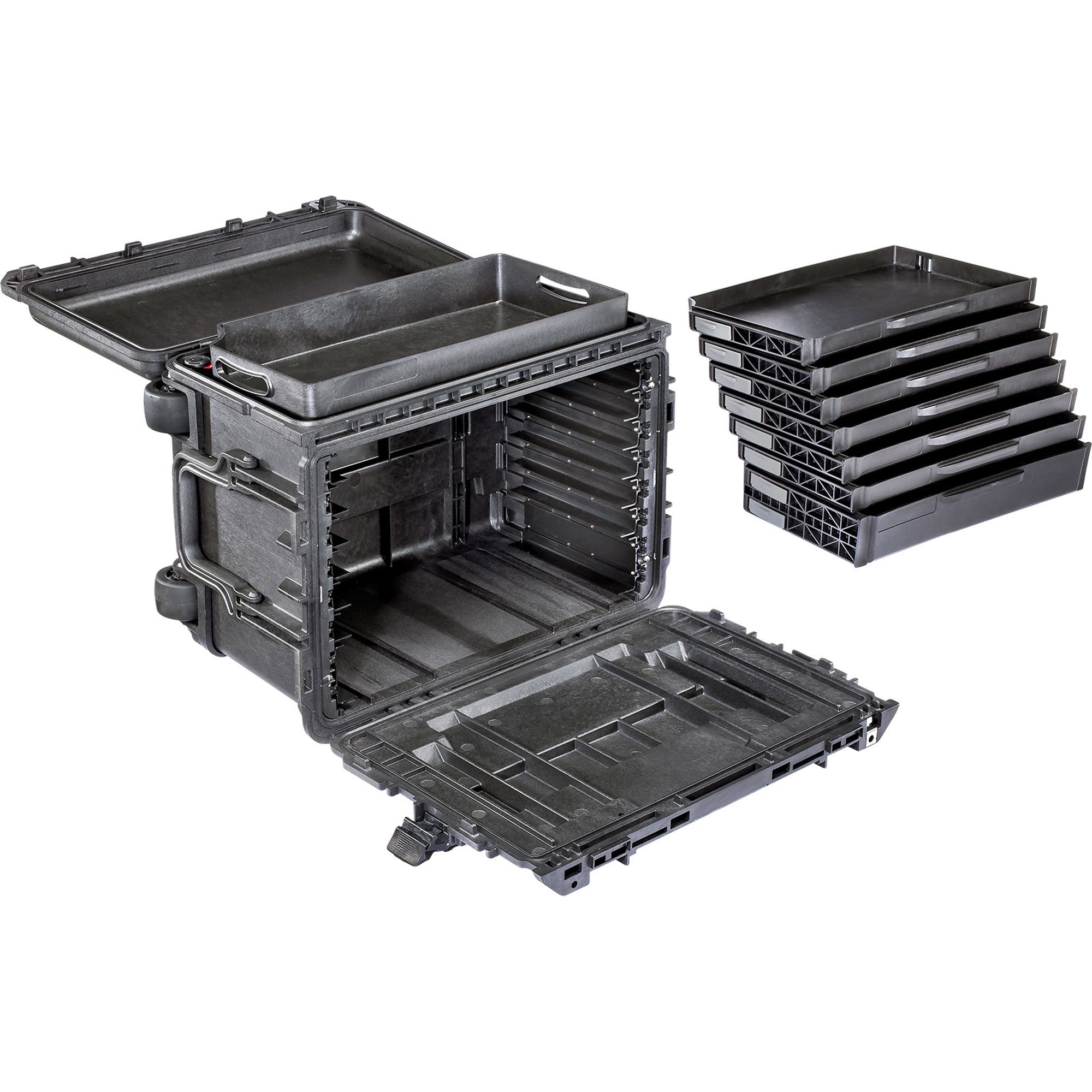 Pelican 0450SD6 Protector Mobile Tool Chest with 7 Drawers (Black)