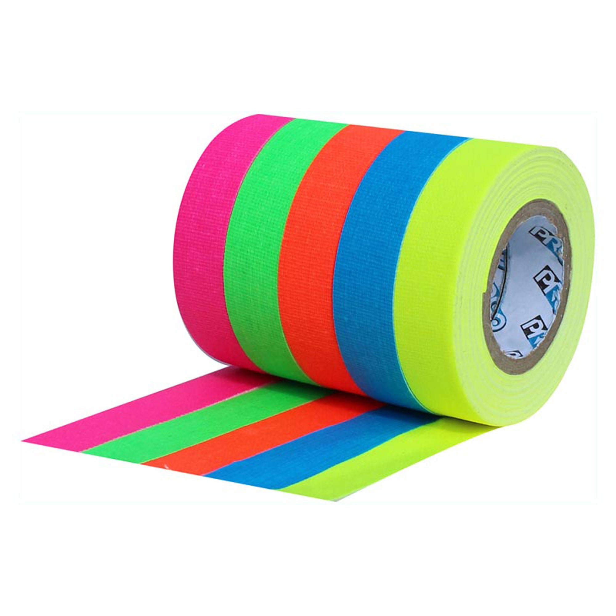 ProTapes Pro Pocket Fluorescent Color Spike Tape Stack (1/2" x 6 yd)