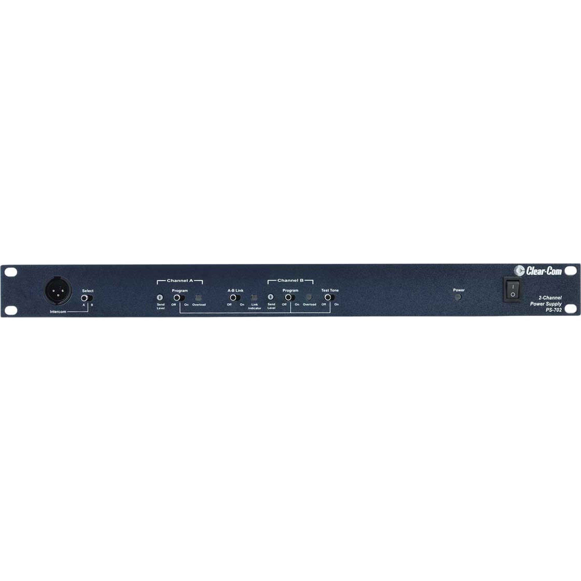 Clear-Com PS-702 2-Channel Rack Mount Power Supply