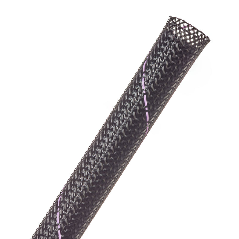 Techflex Flexo PET Expandable Braided Sleeving (1/2" Uptown Purple, 500' Spool)
