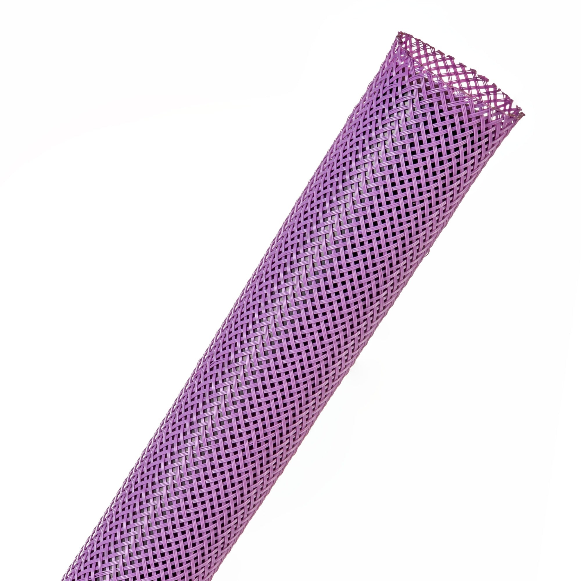 Techflex Flexo PET Expandable Braided Sleeving (3/4" Purple, 250' Spool)