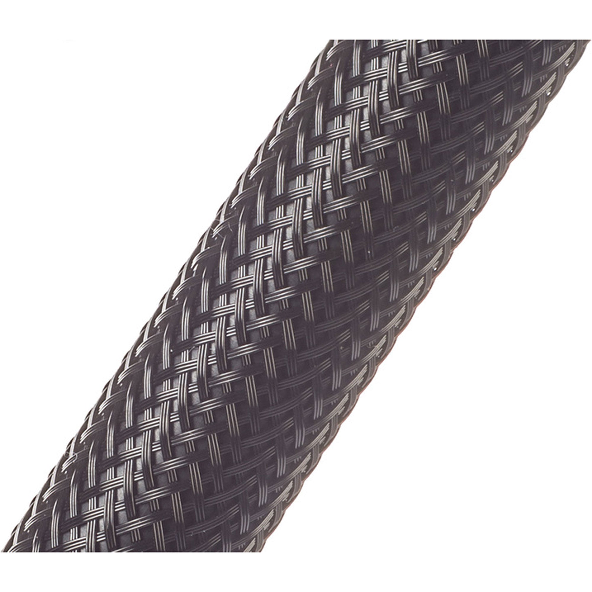 Techflex Flexo PET Expandable Braided Sleeving (1/4" Black, By the Foot)