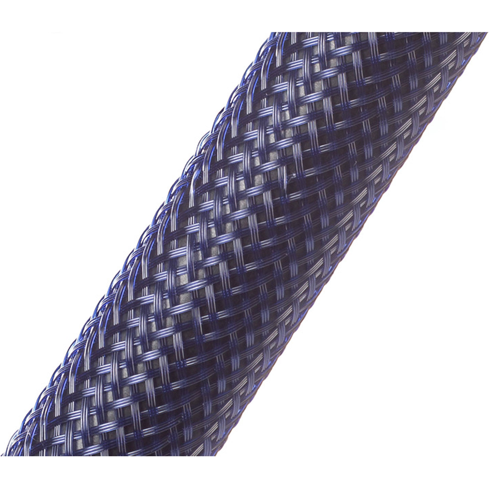 Techflex Flexo PET Expandable Braided Sleeving (1/4" Dark Purple, By the Foot)