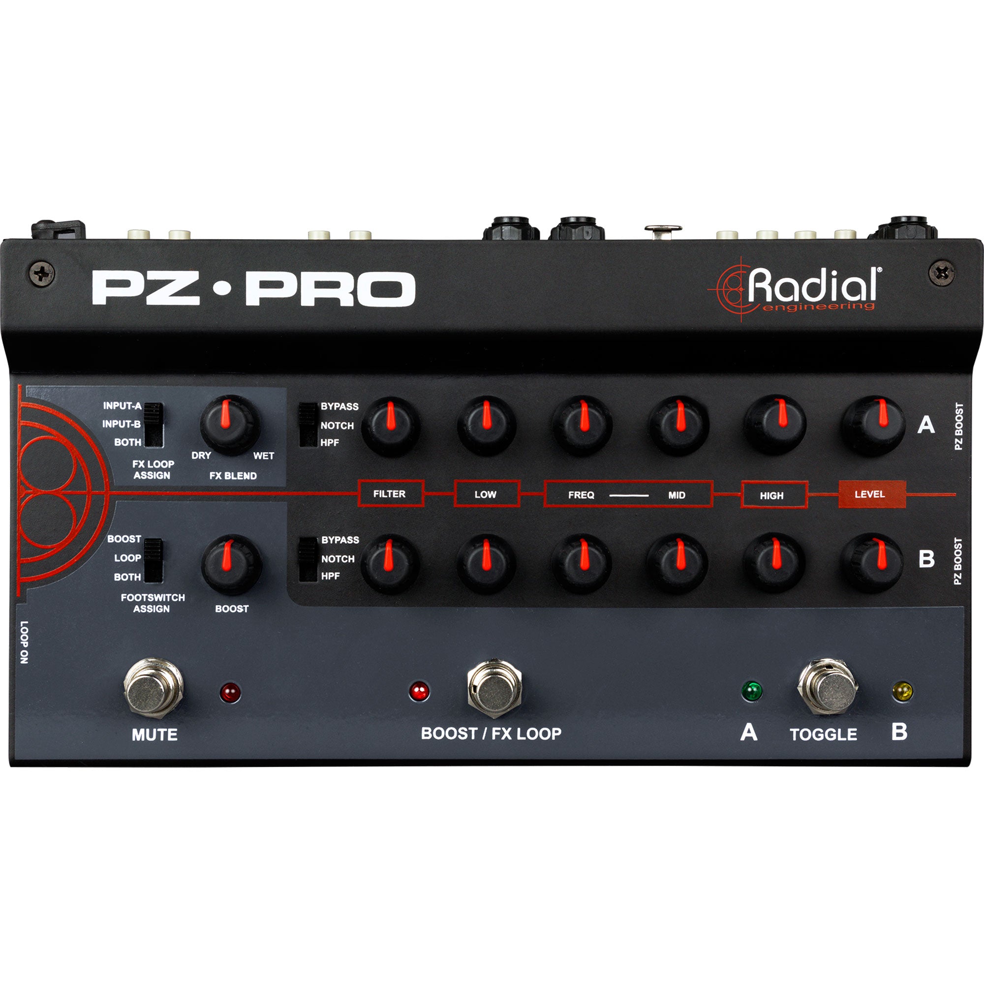 Radial Engineering PZ-Pro Acoustic Instrument Preamp