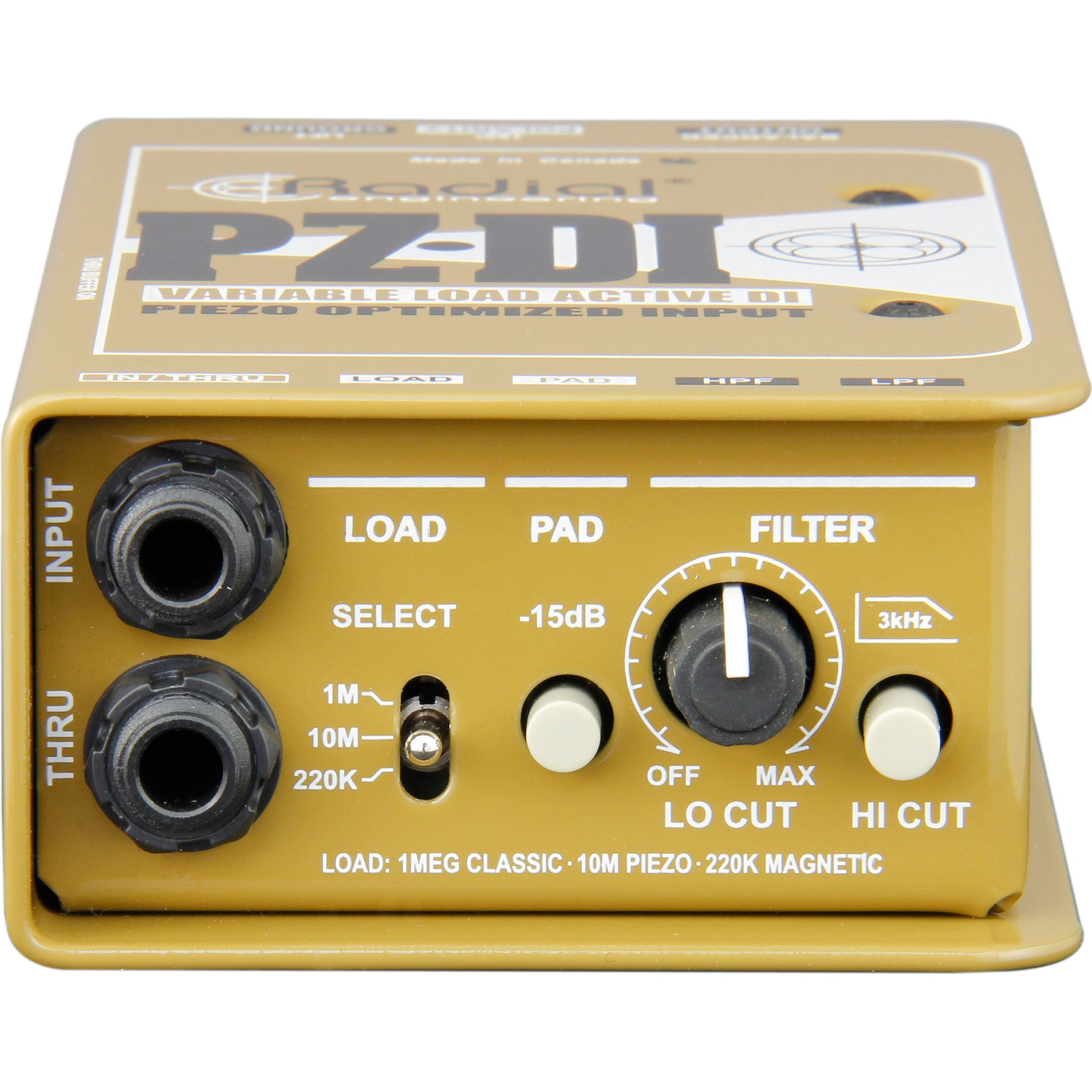 Radial Engineering PZ-DI Orchestral Instrument DI