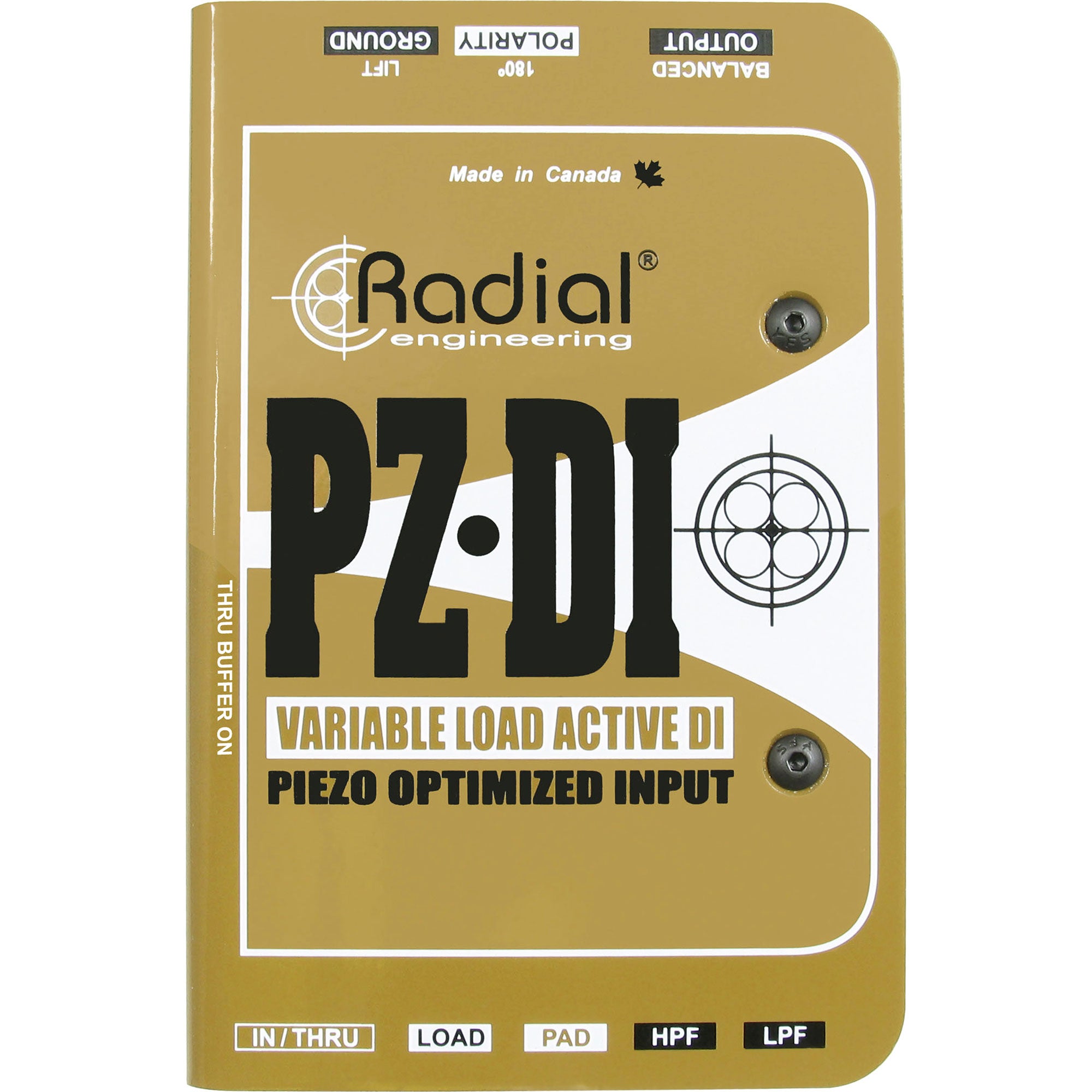Radial Engineering PZ-DI Orchestral Instrument DI