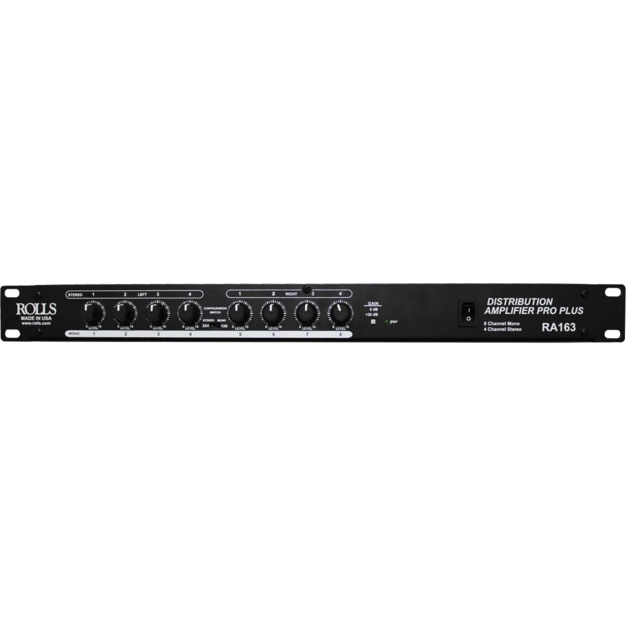 Rolls RA163 8-Channel Distribution Amplifier