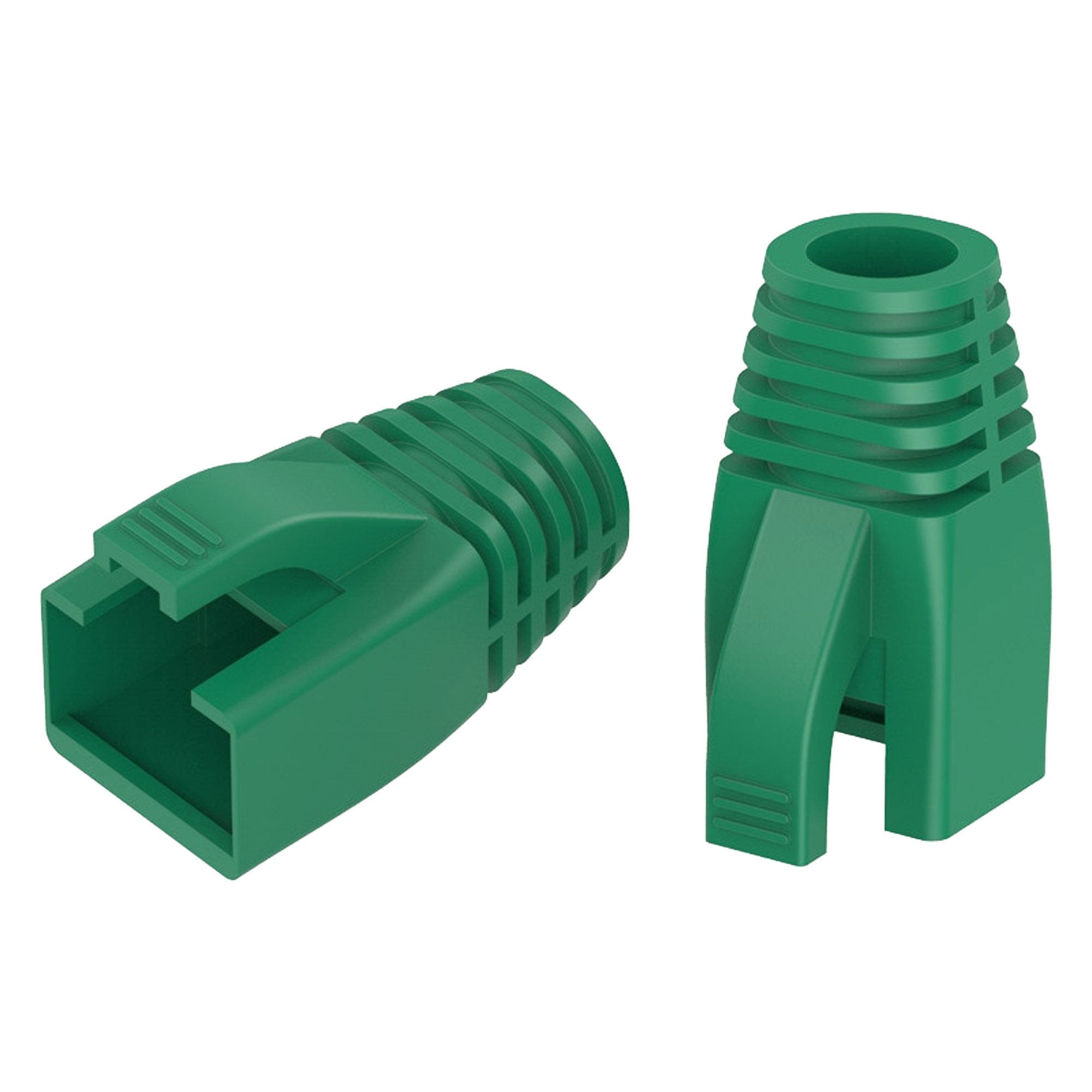 Performance Audio RJ45 CAT6, CAT7 Ethernet Network Cable Strain Relief Boot (8.5mm, Green)