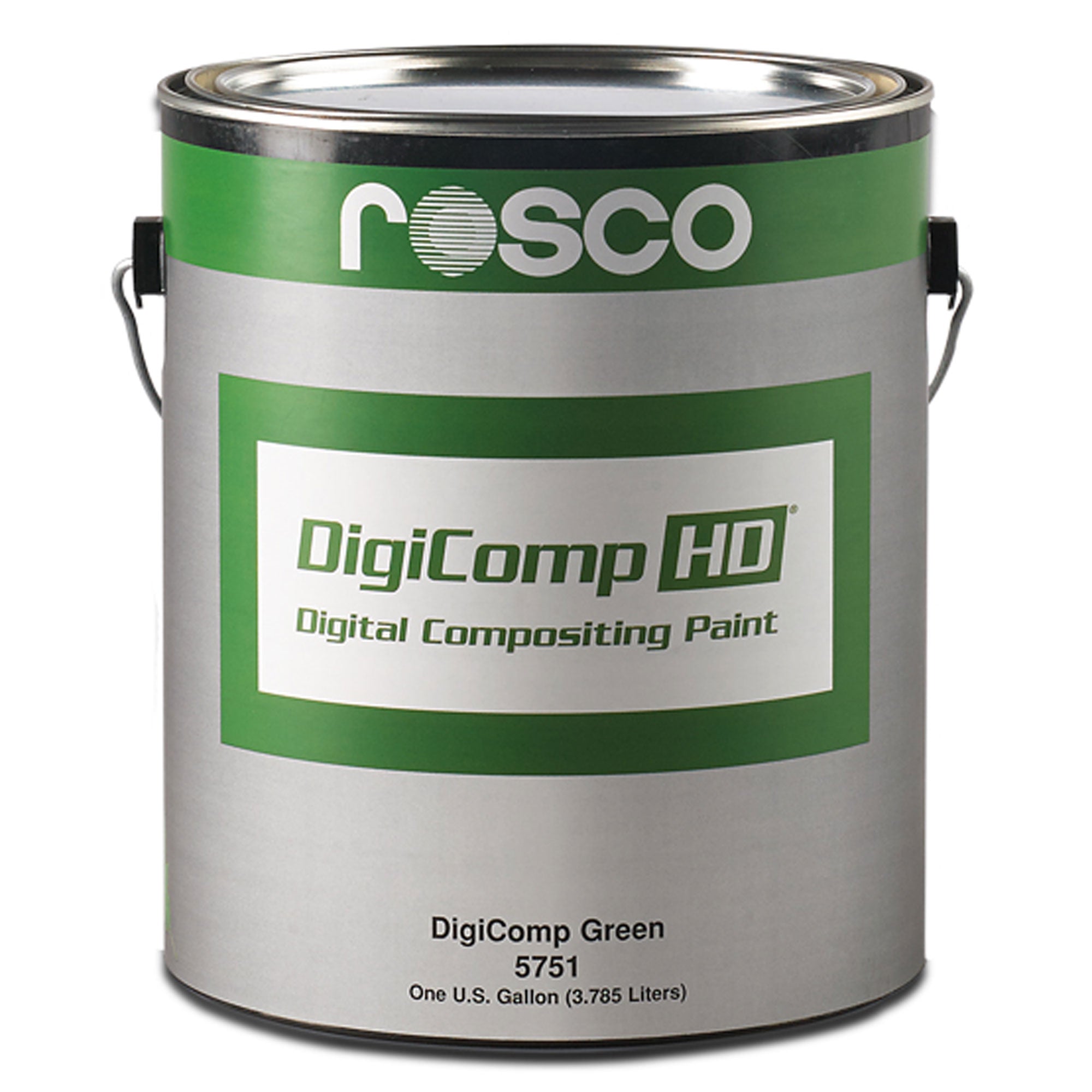 Rosco #5751 DigiComp HD Digital Compositing Paint (Green, 1 Gallon)