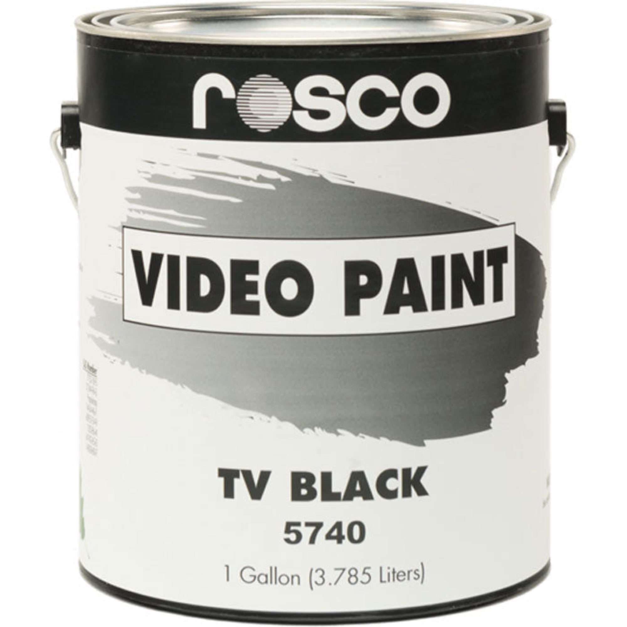 Rosco #5740 TV Paint (Black, 1 Gallon)