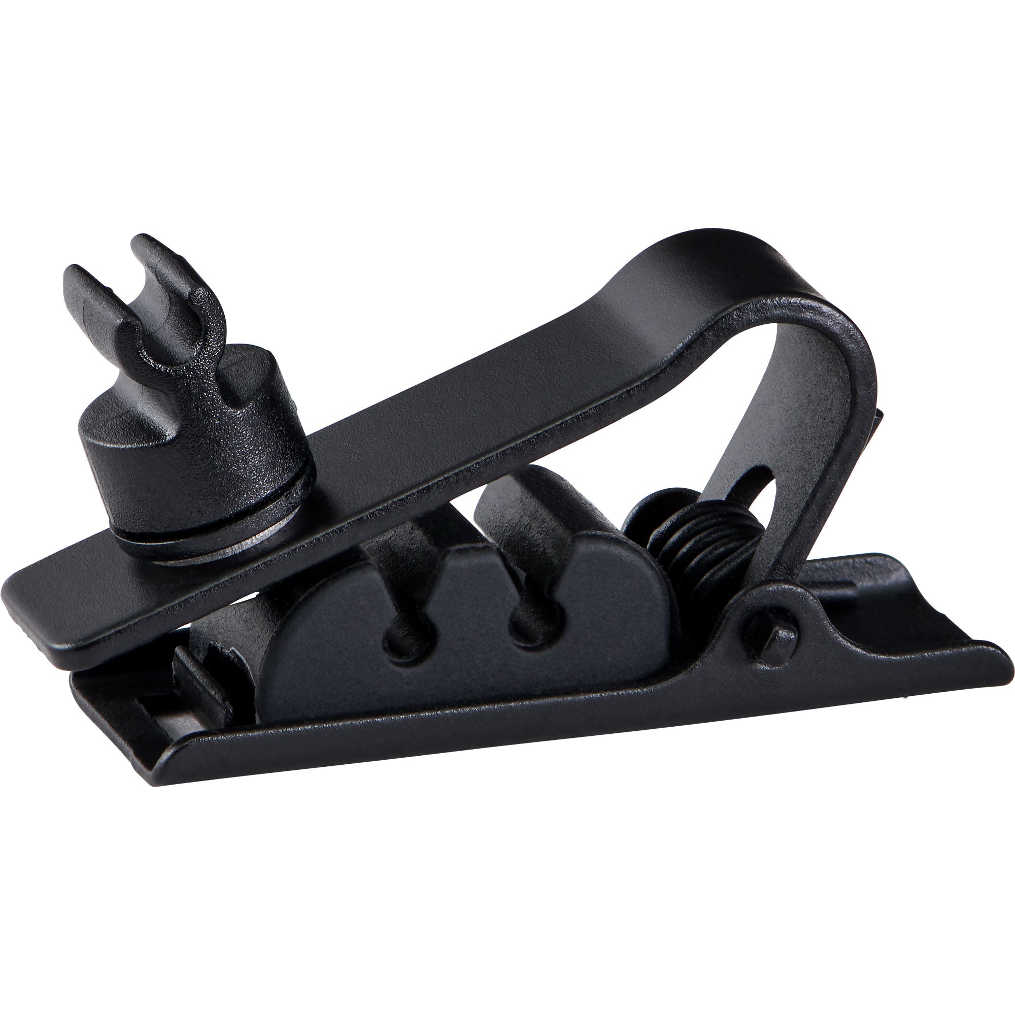 Shure RPMDL4STC/B Set of 3 Single Tie Clips for DuraPlex DL4 Microphones (Black)