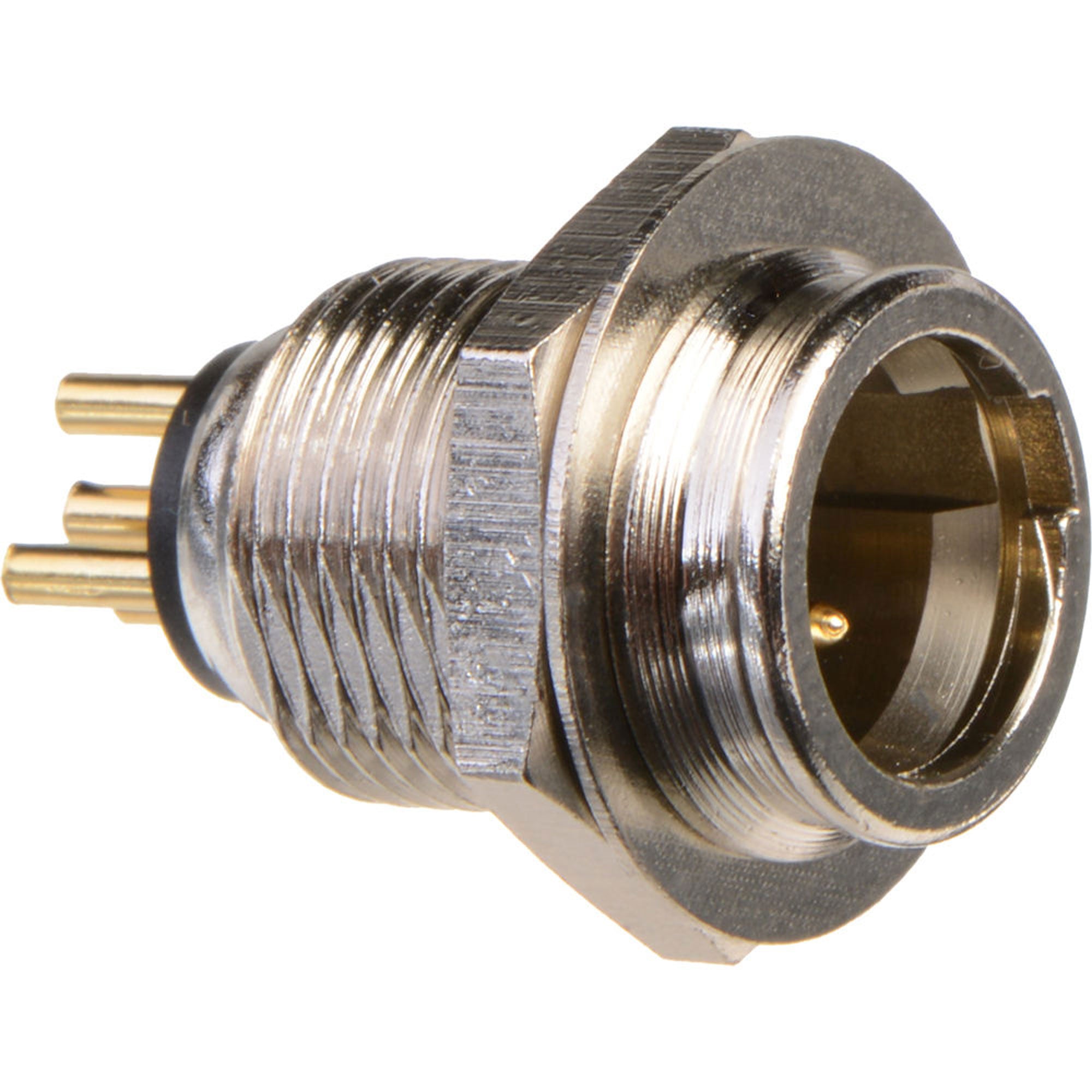 Neutrik Rean RT4MP Male 4-Pin Tiny XLR Chassis Connector (Nickel/Gold, Box of 100)