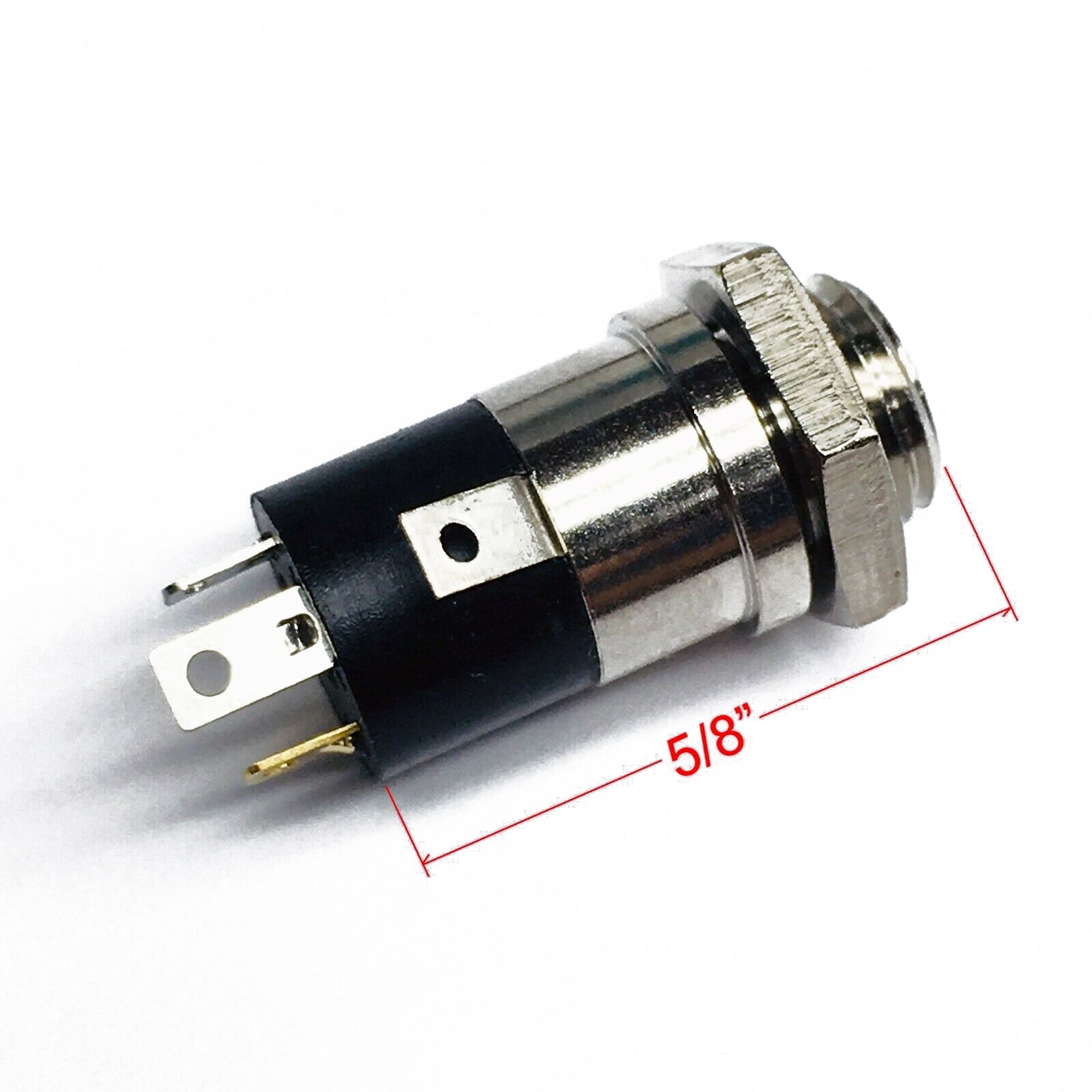 Show Me Cables 890 Metal 3.5mm TRRS Female Panel Mount Connector